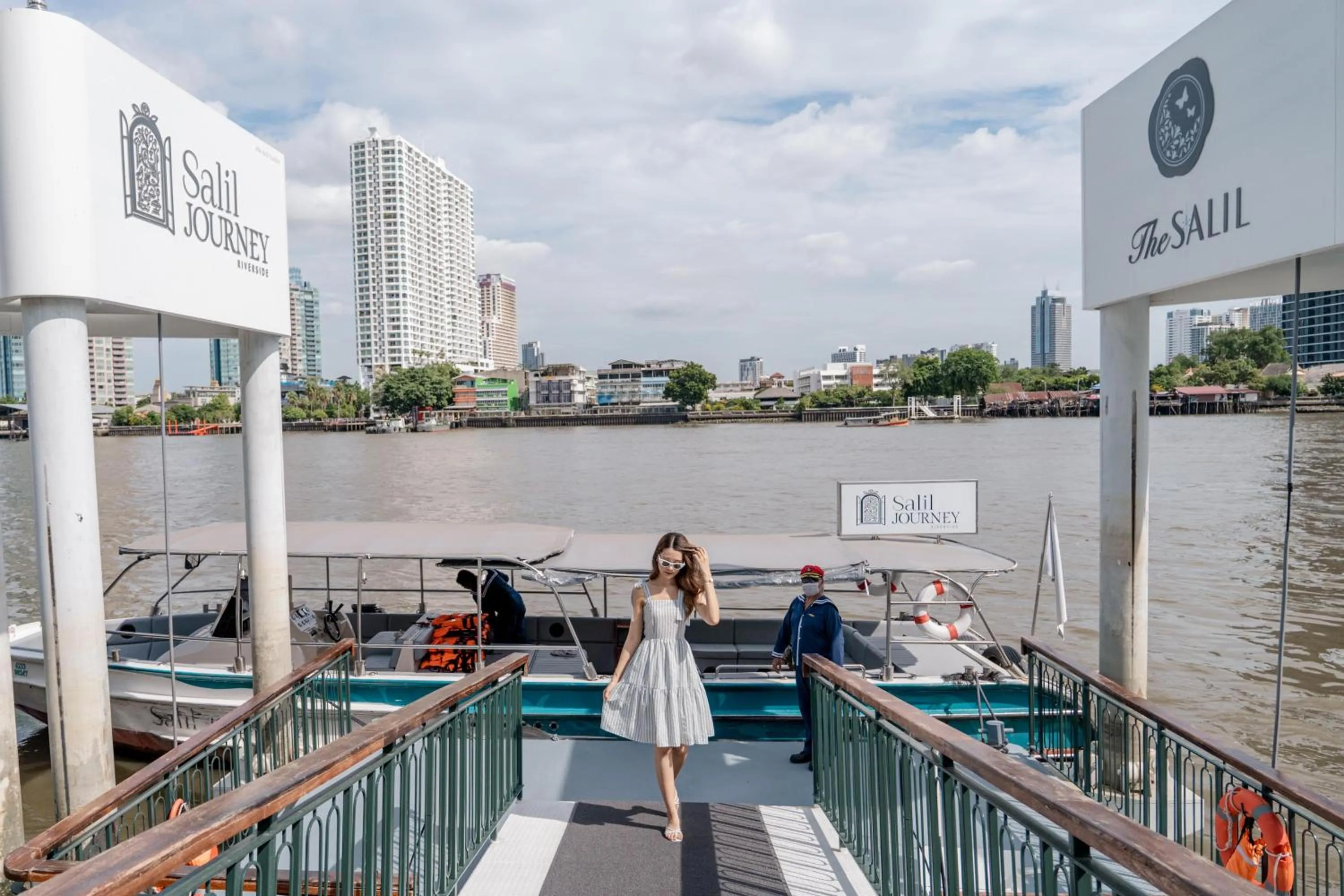 Property building in The Salil Hotel Riverside Bangkok