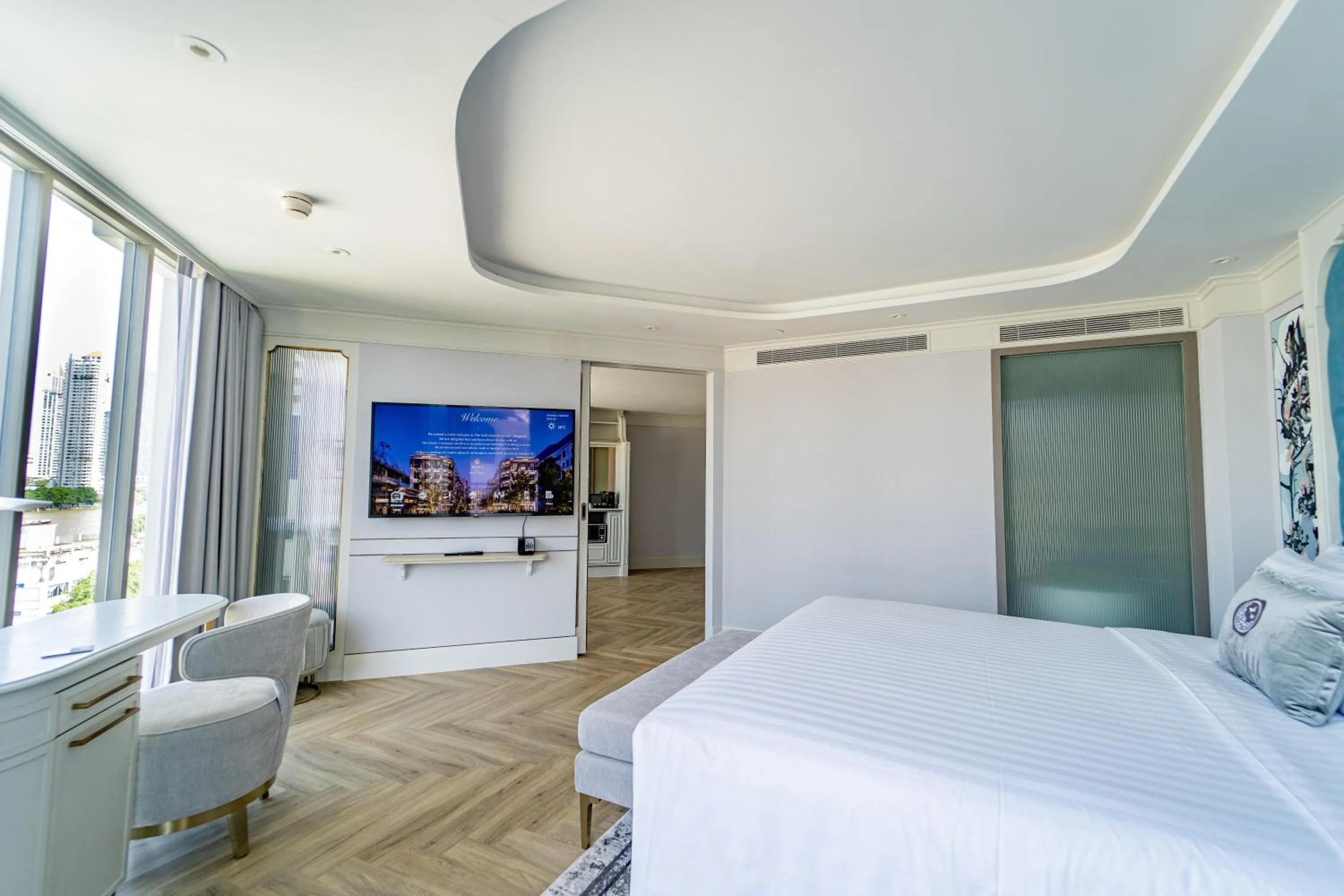 Photo of the whole room, Bed in The Salil Hotel Riverside Bangkok