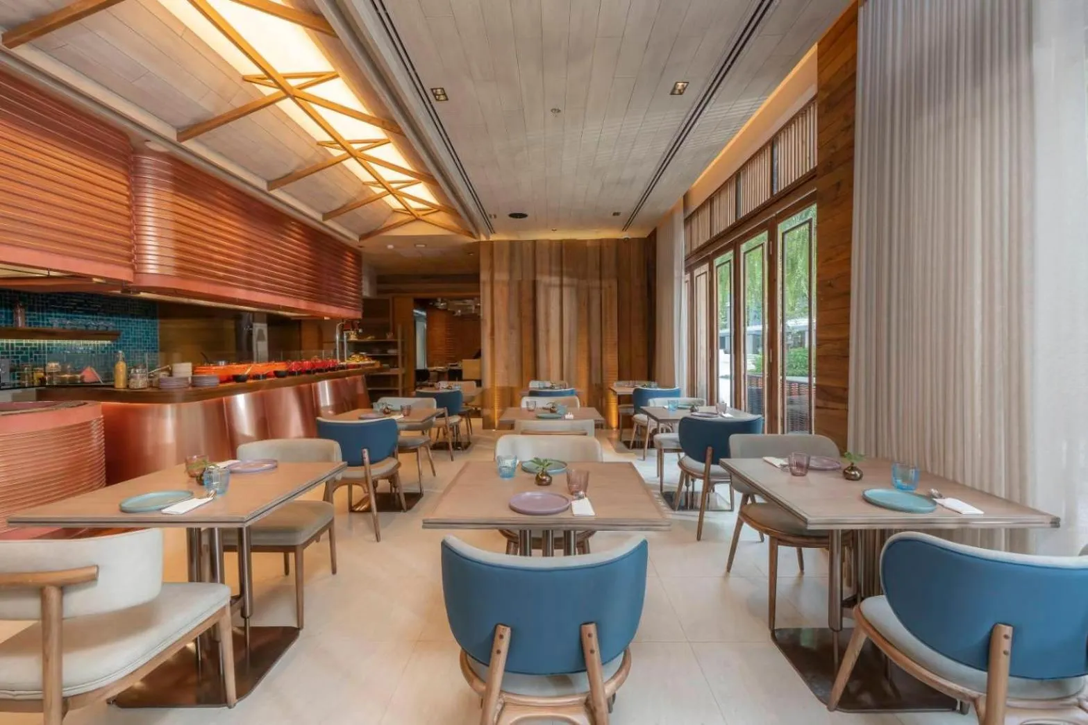 Restaurant/places to eat in The Salil Hotel Riverside Bangkok