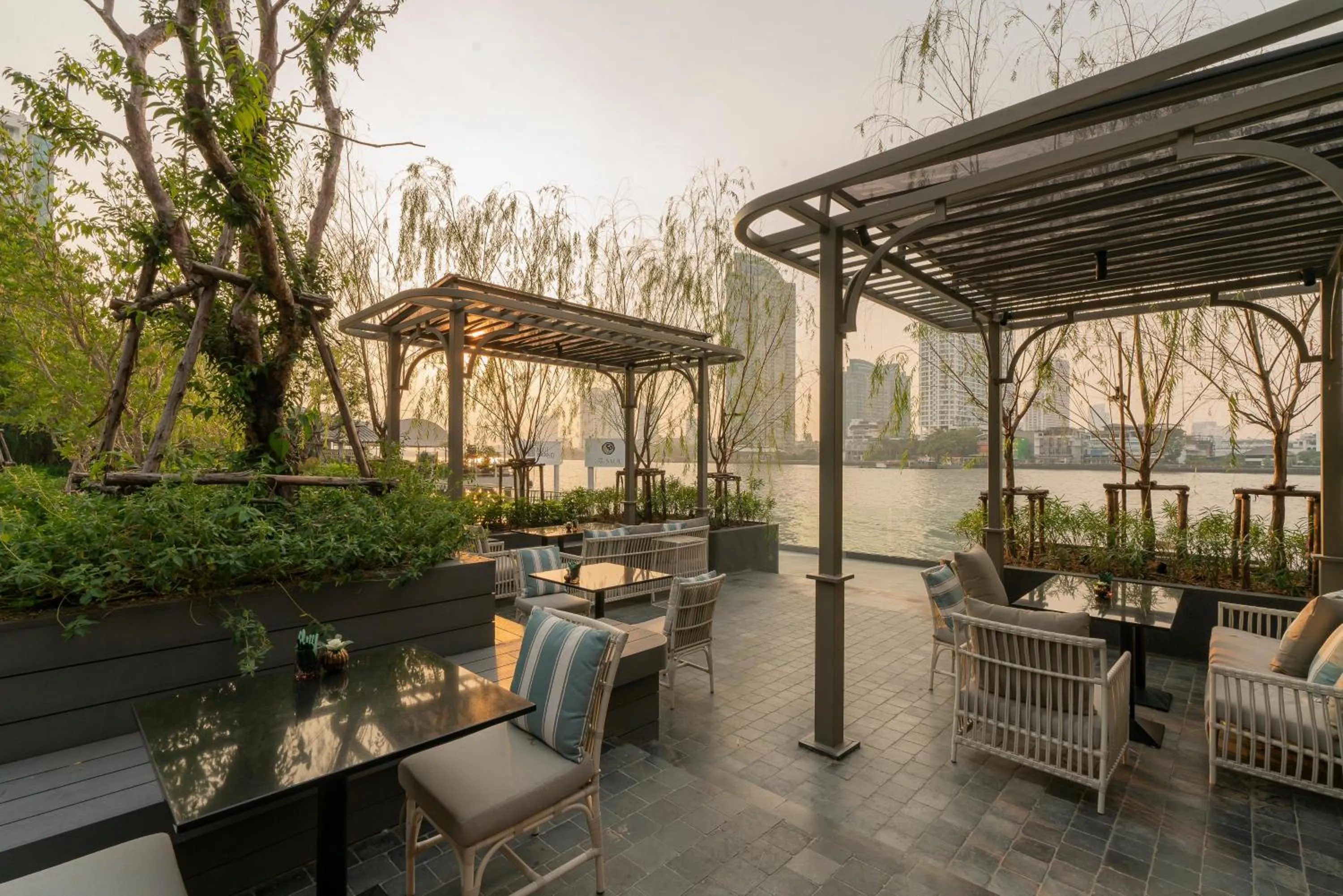 Balcony/Terrace in The Salil Hotel Riverside Bangkok