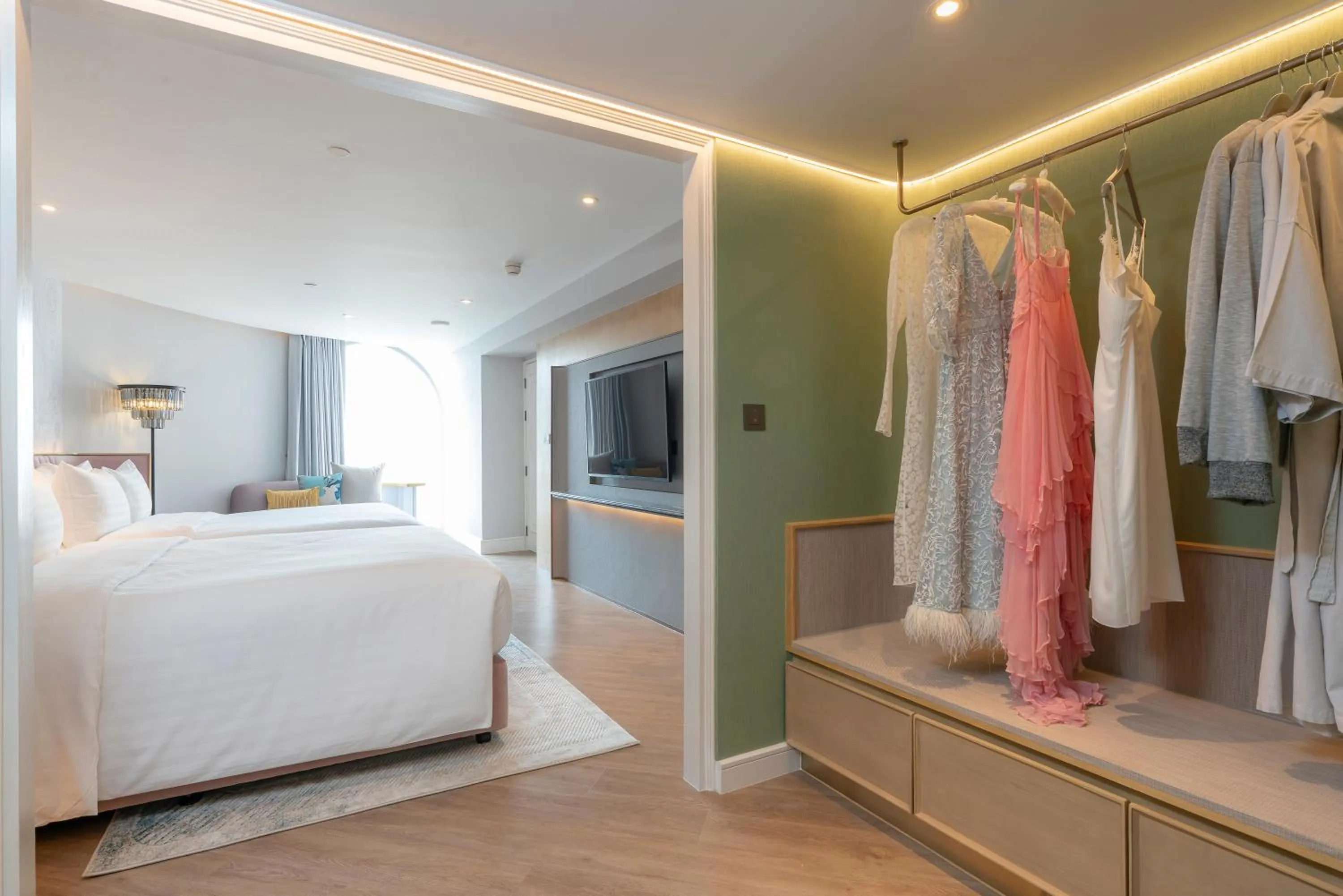 Photo of the whole room, Bed in The Salil Hotel Riverside Bangkok