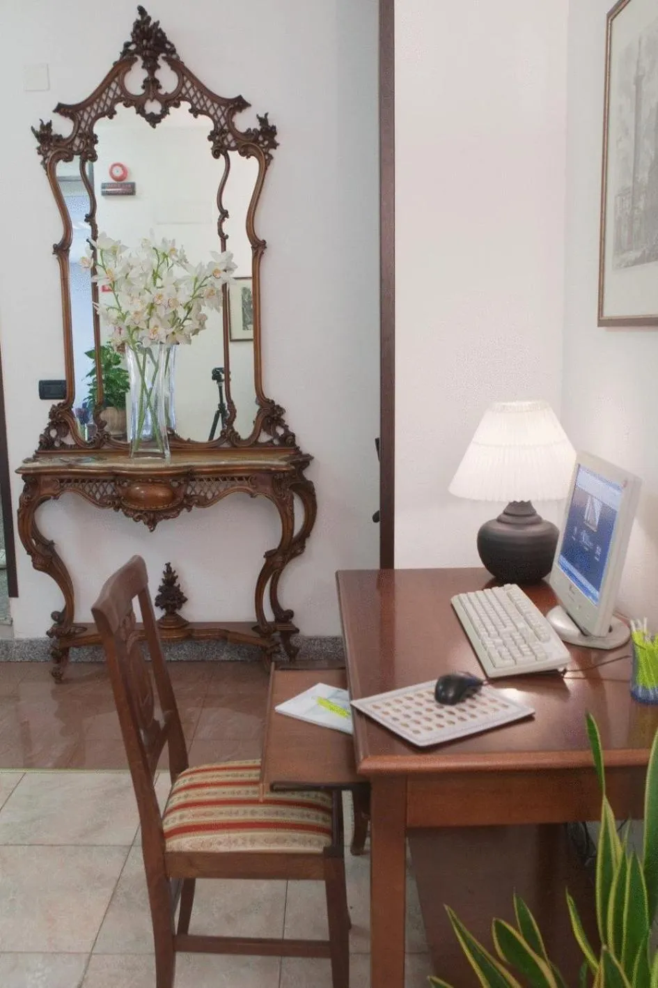 Decorative detail in Hotel Antico Acquedotto