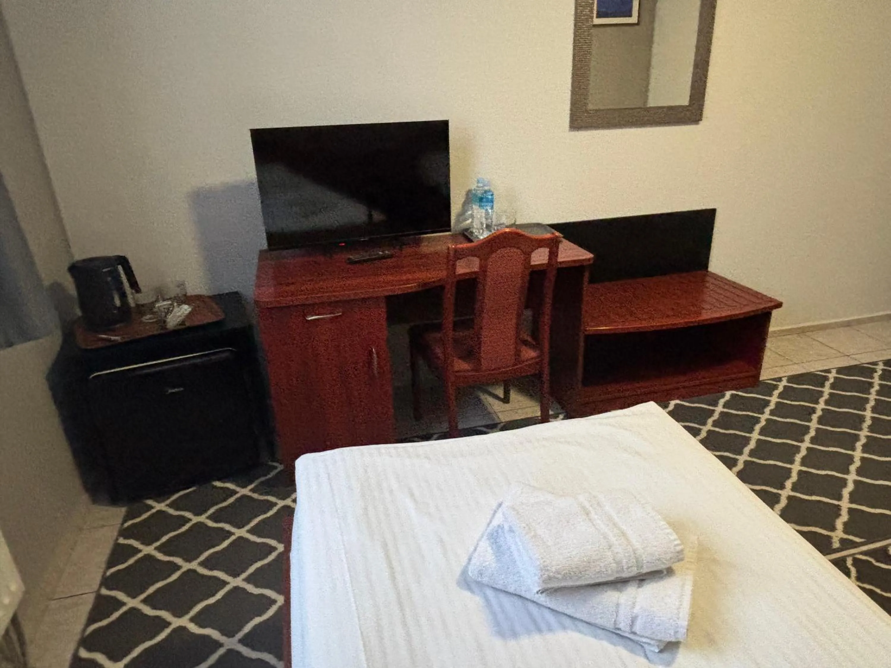 Bed in Hotel Ava