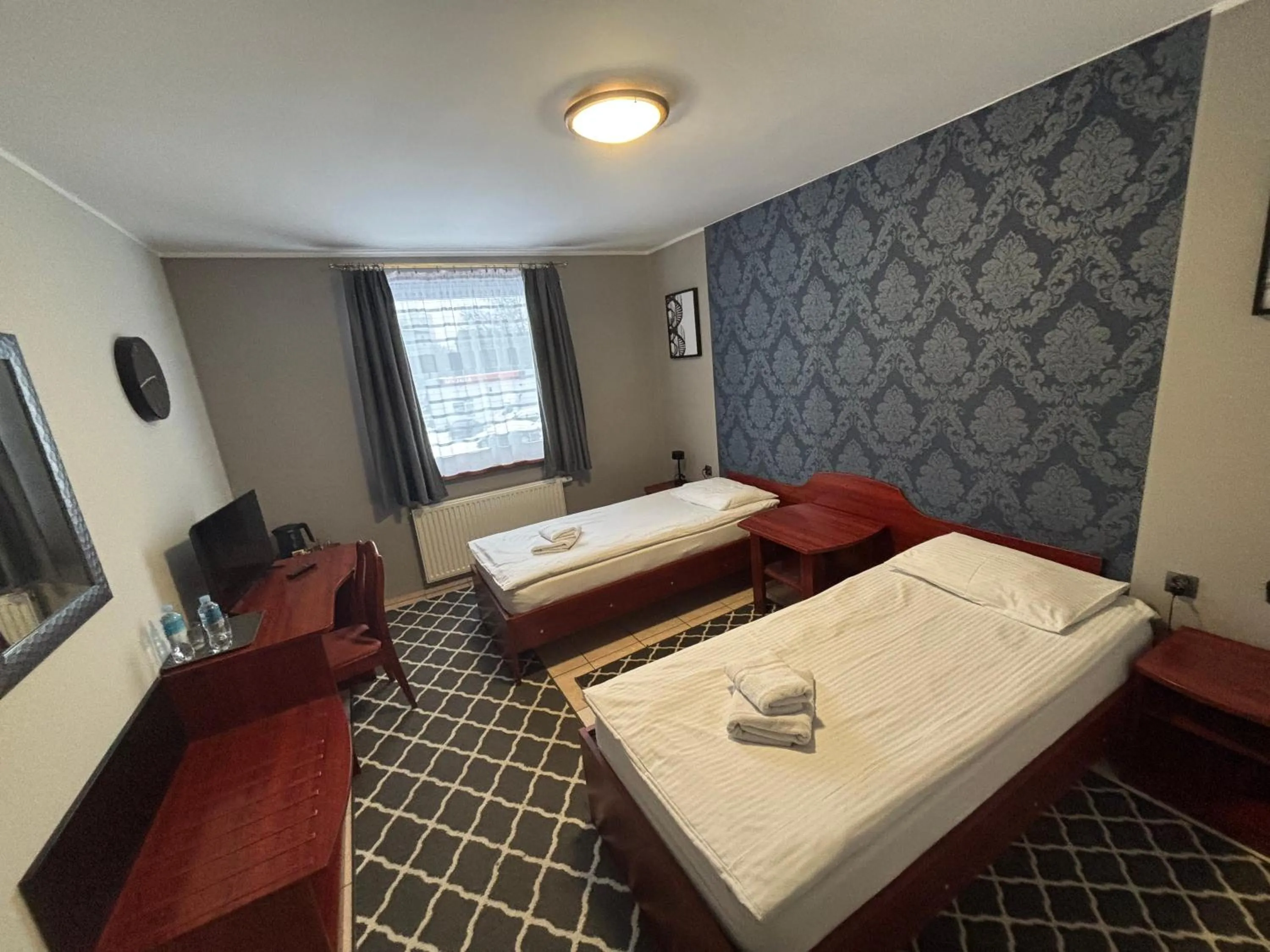 Bed in Hotel Ava