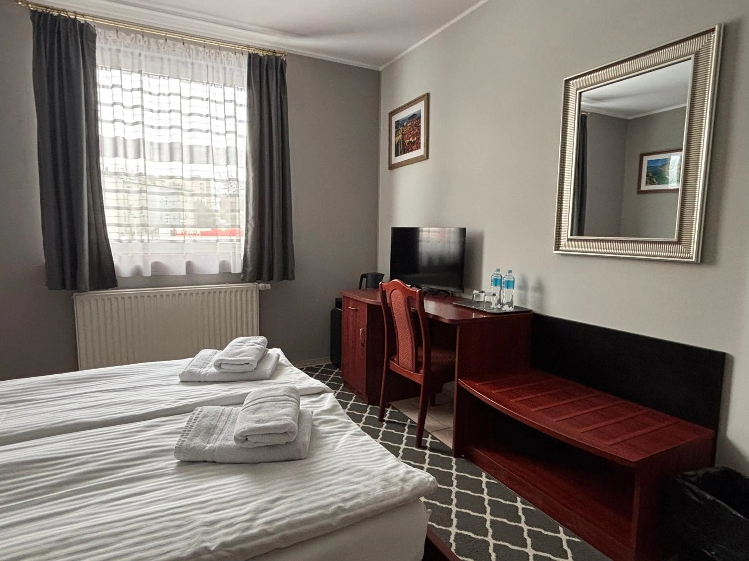 Bed in Hotel Ava