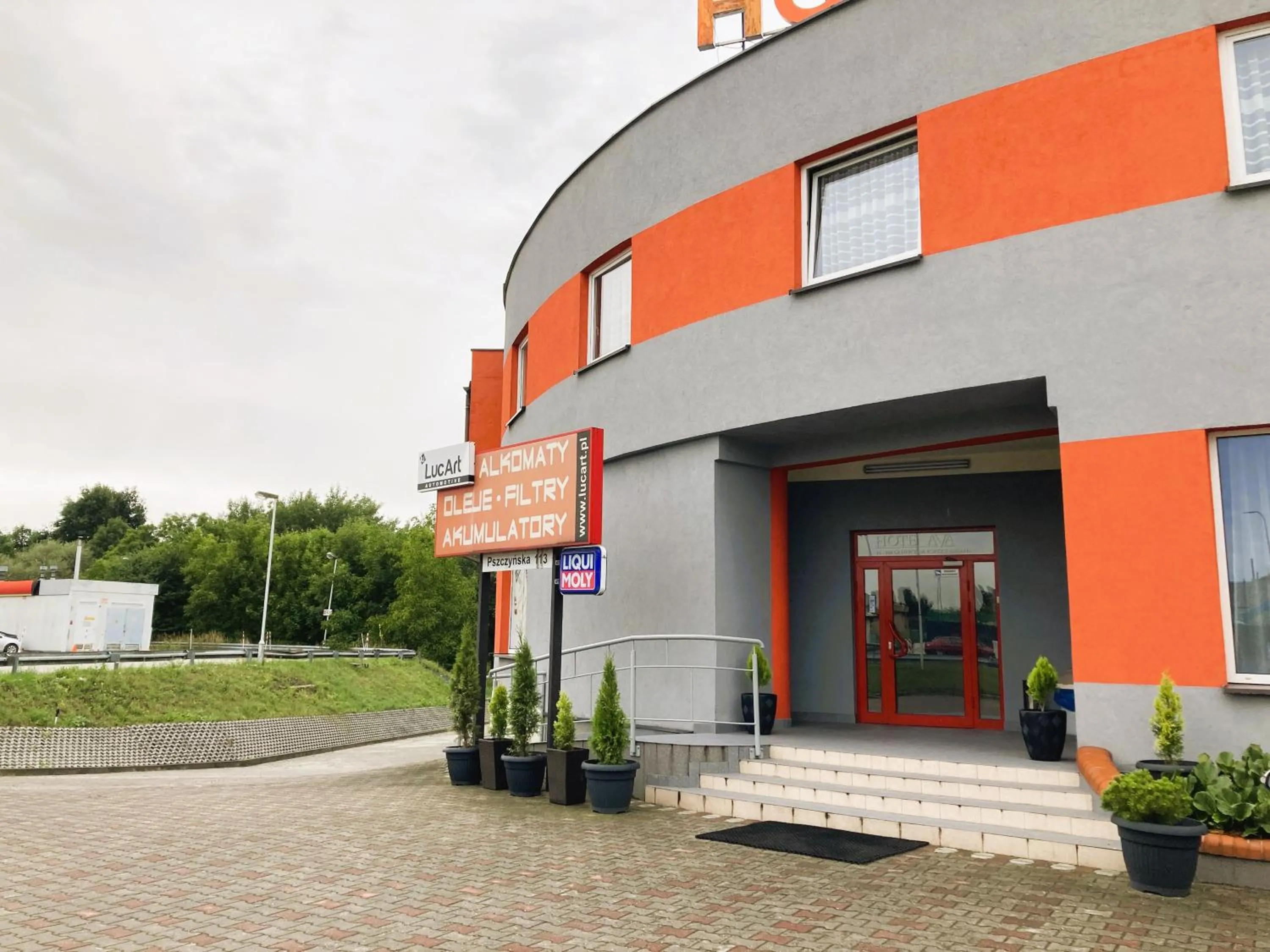 Property building in Hotel Ava