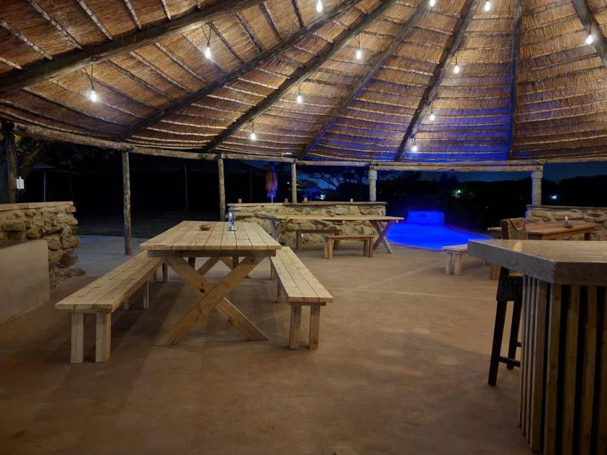 Dining area in La Hacienda