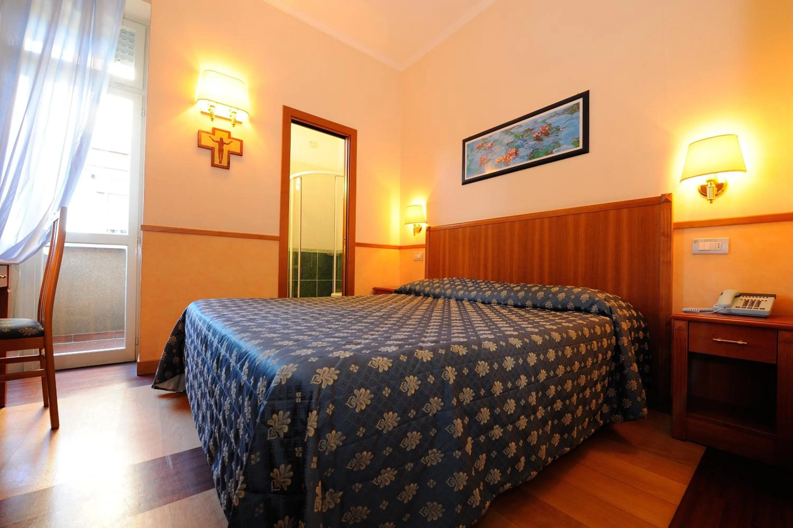 Bedroom, Bed in Hotel Frate Sole
