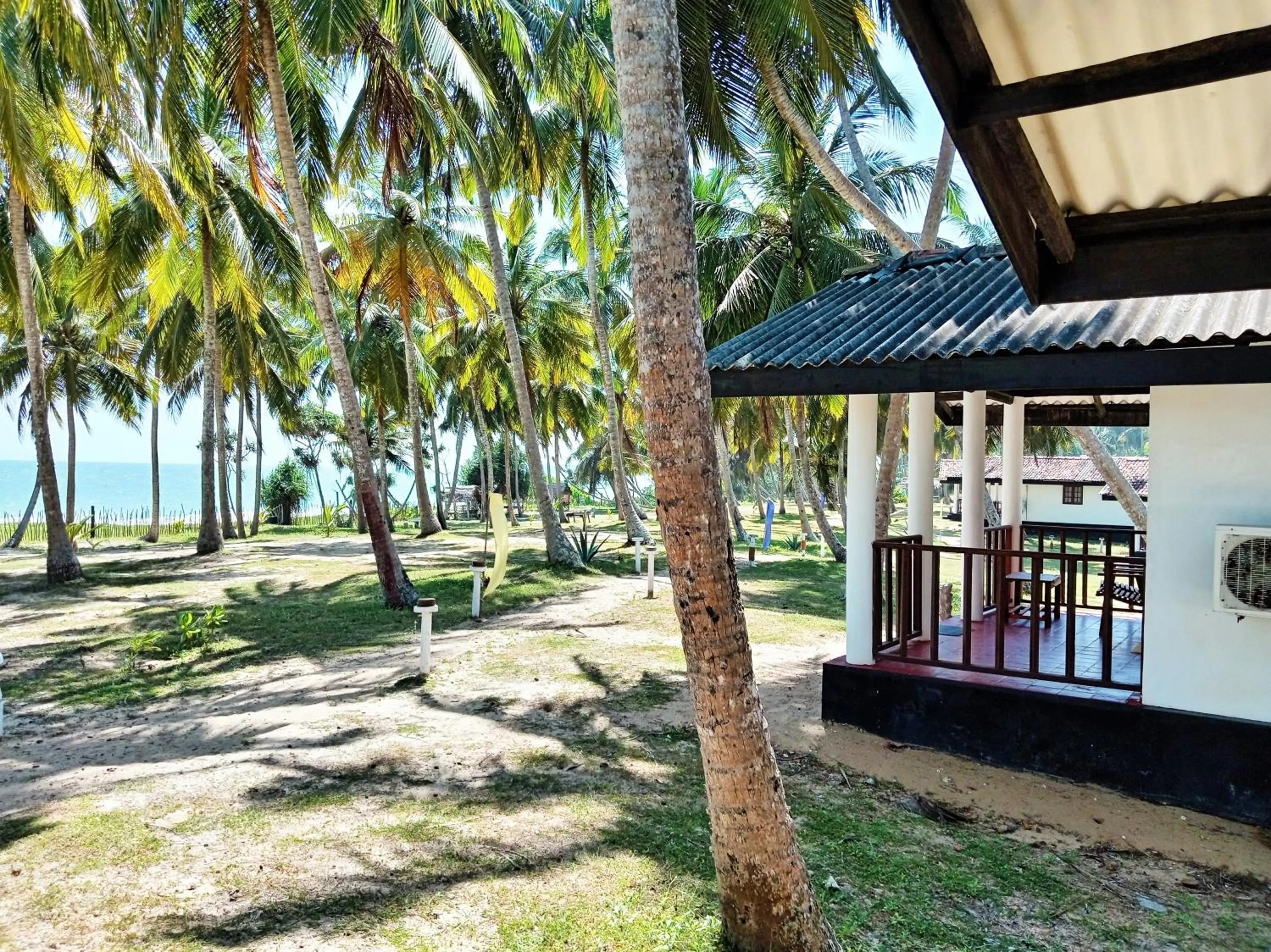 Garden view in Helios Beach Resort