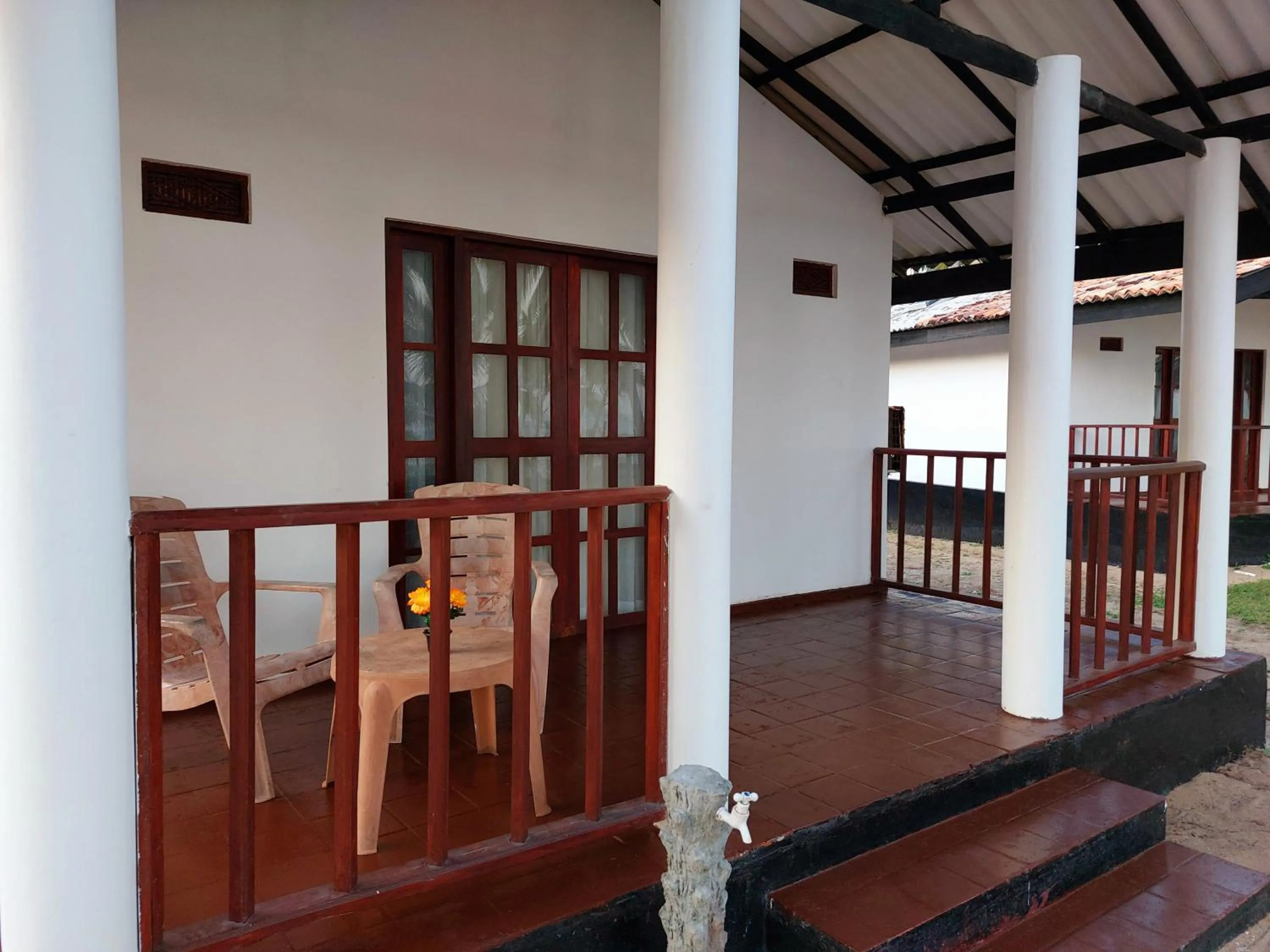 Patio in Helios Beach Resort