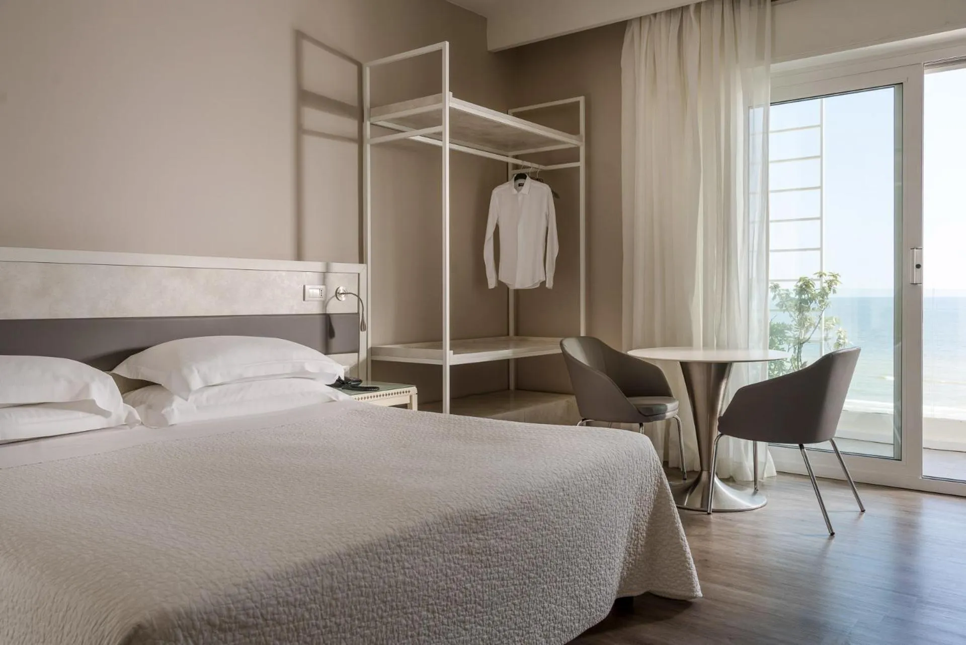 Bed in Hotel Mediterraneo