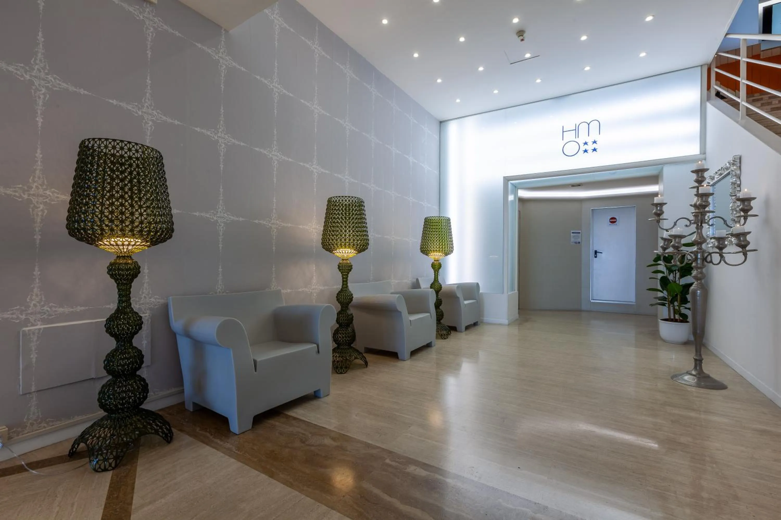 Lobby or reception in Hotel Mediterraneo