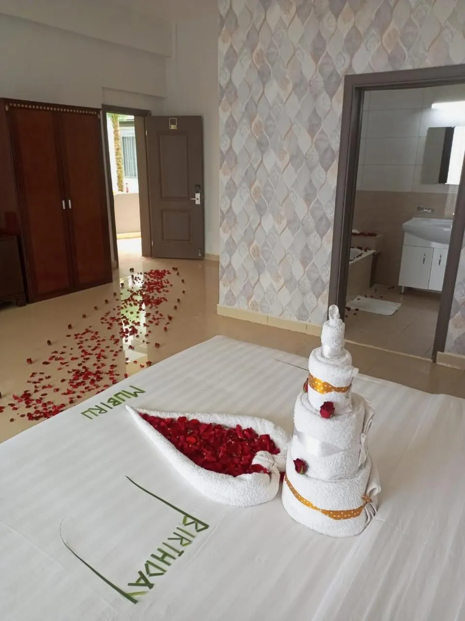 Bedroom in The Voice Hotel