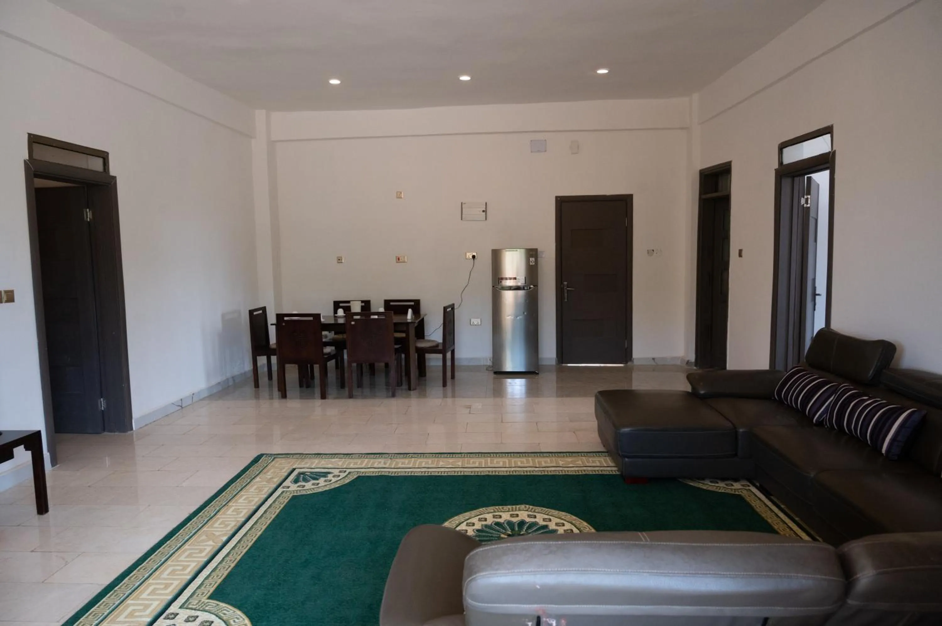 Living room in The Voice Hotel