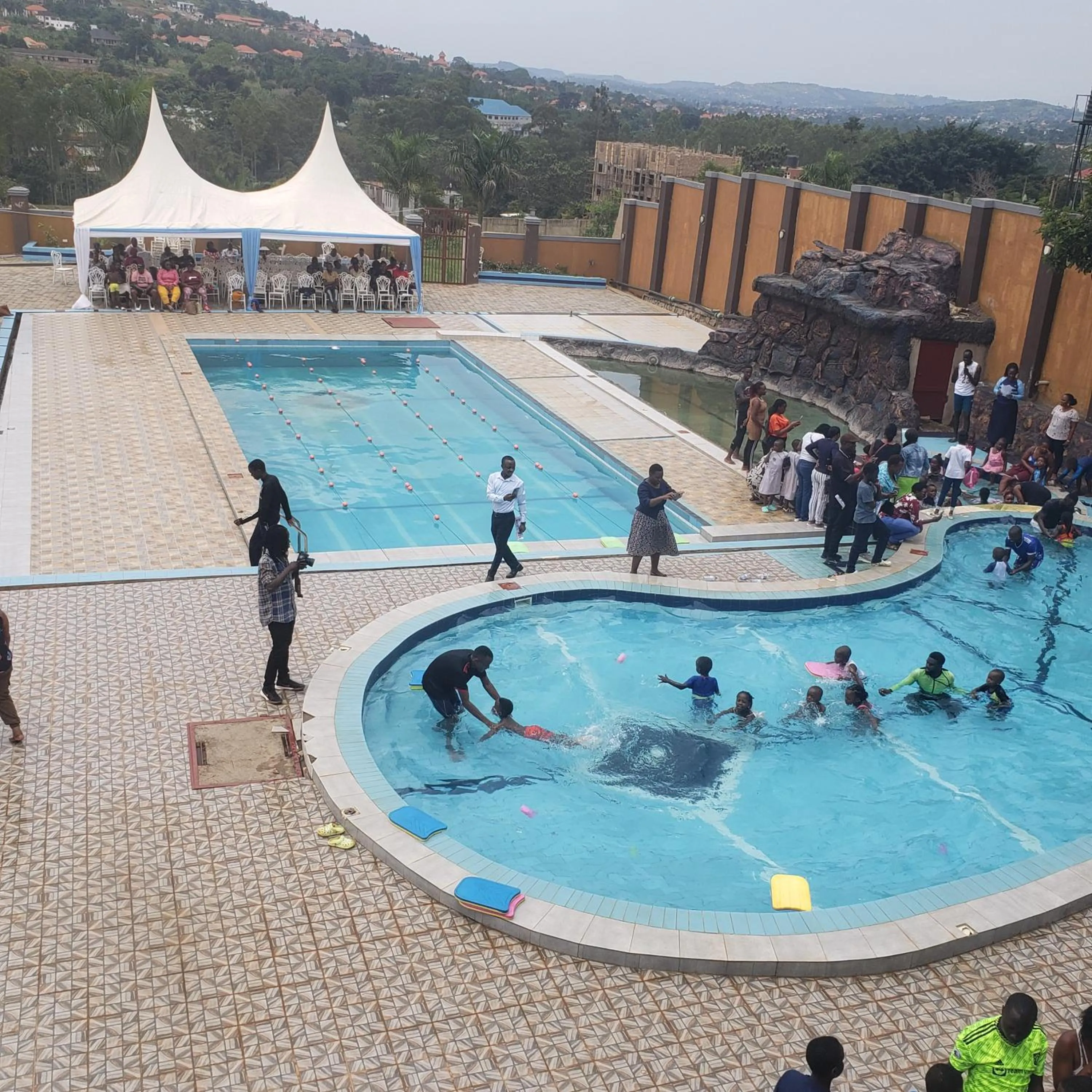 Swimming pool in The Voice Hotel