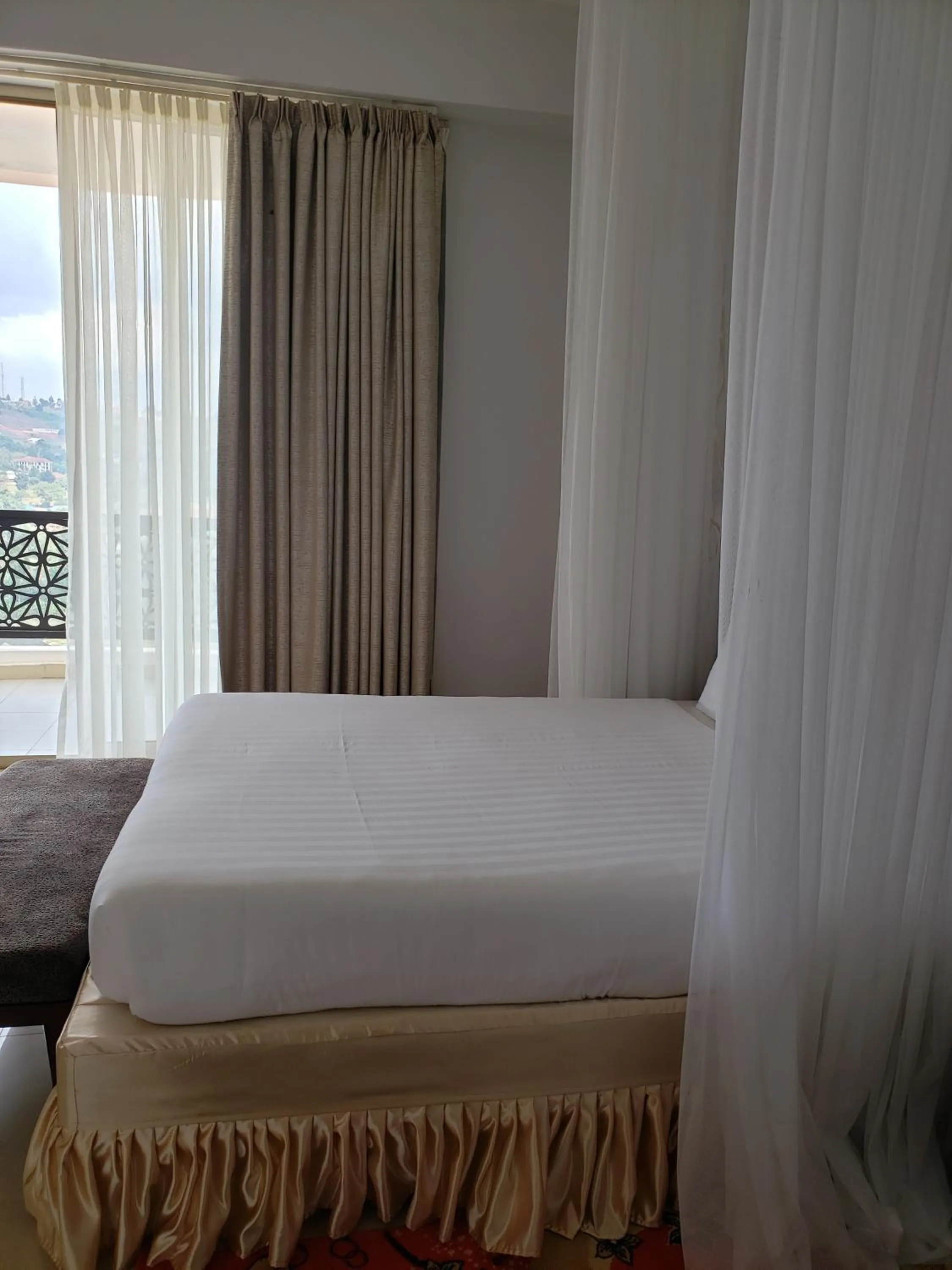 Bed in The Voice Hotel