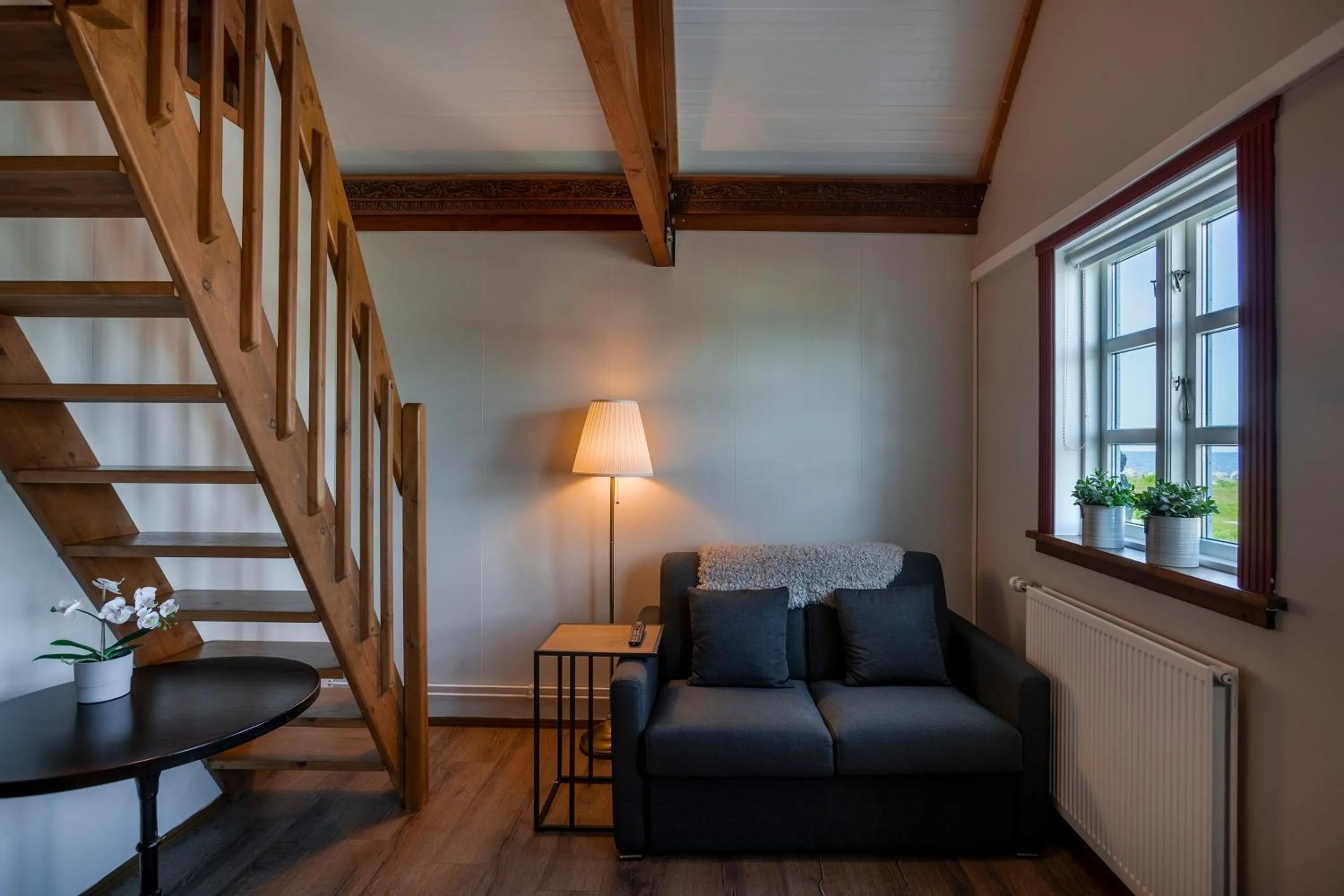 Seating area in Hlid Fisherman's Village