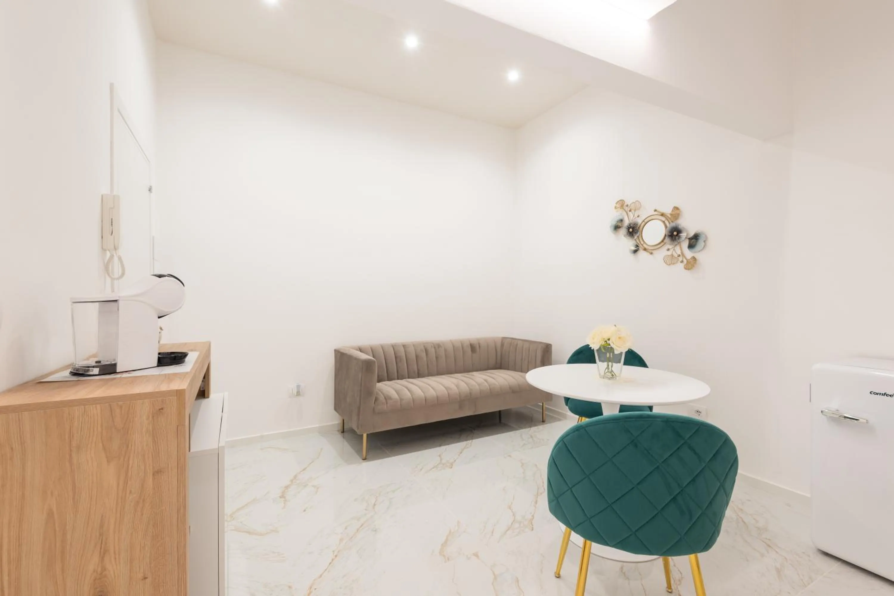 Seating area in Quattro Perle