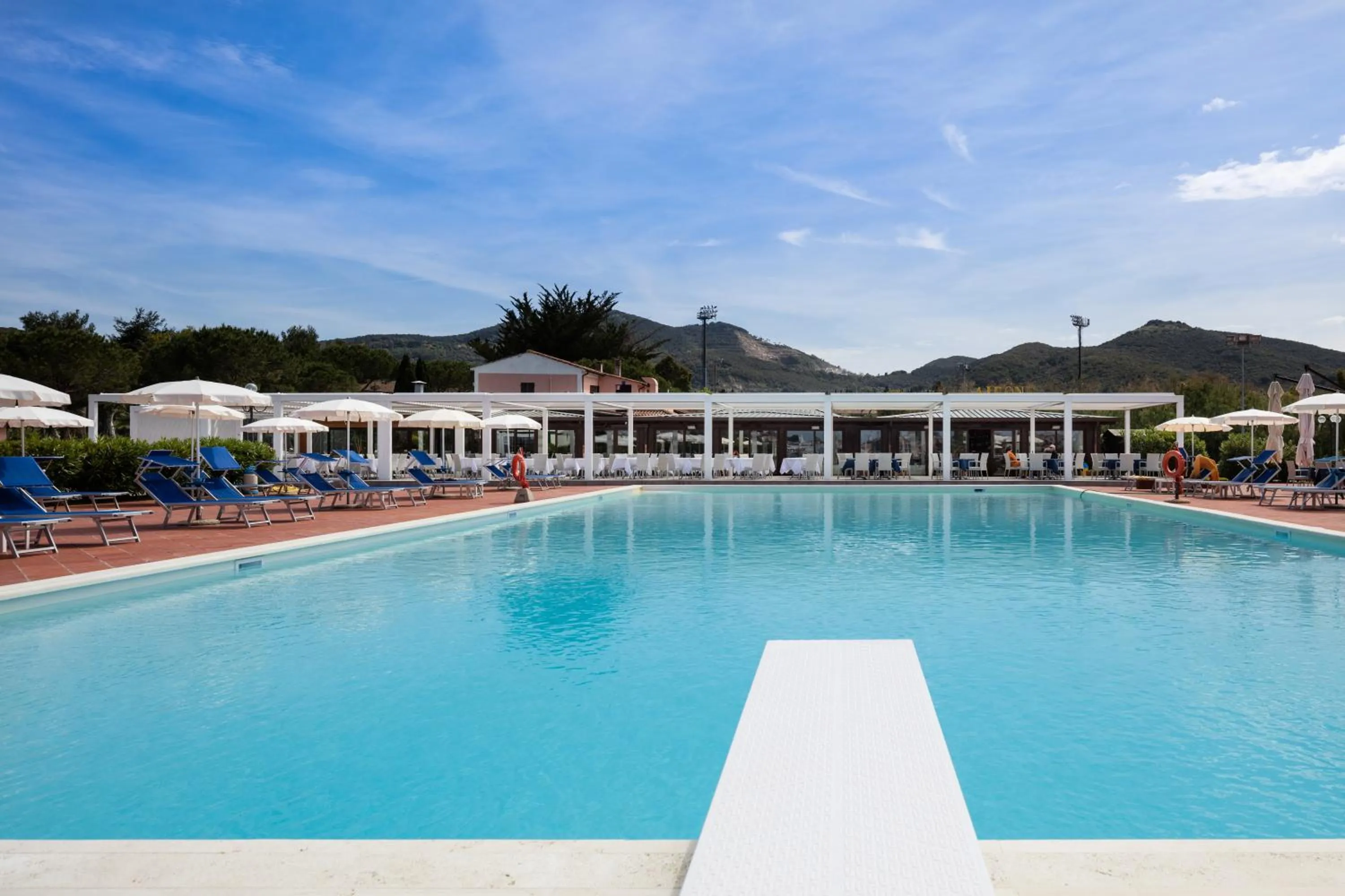 Swimming pool in Hotel Airone isola d'Elba