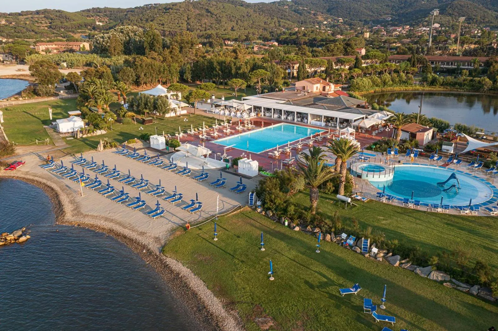 Bird's eye view in Hotel Airone isola d'Elba