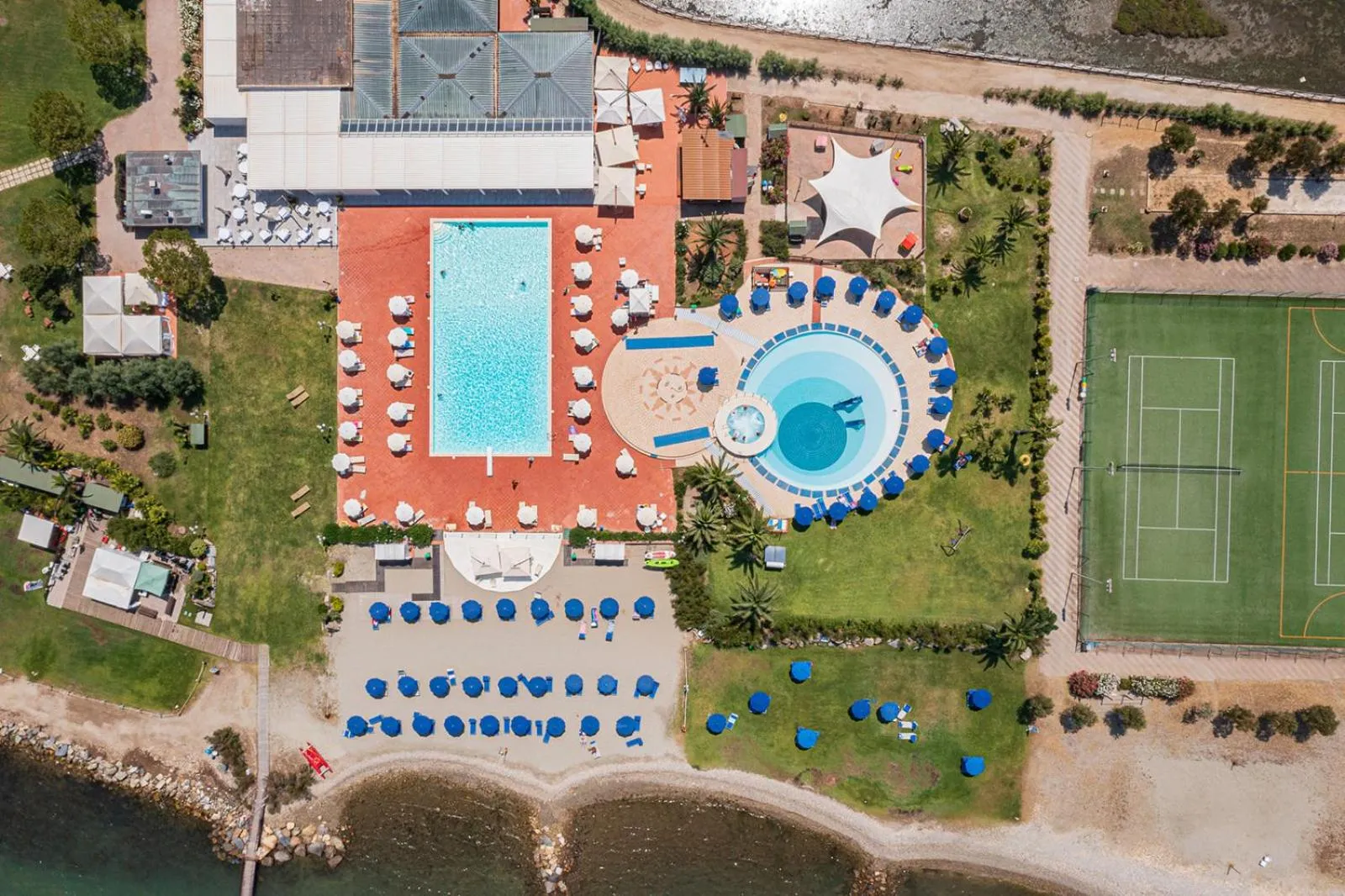 Bird's eye view in Hotel Airone isola d'Elba