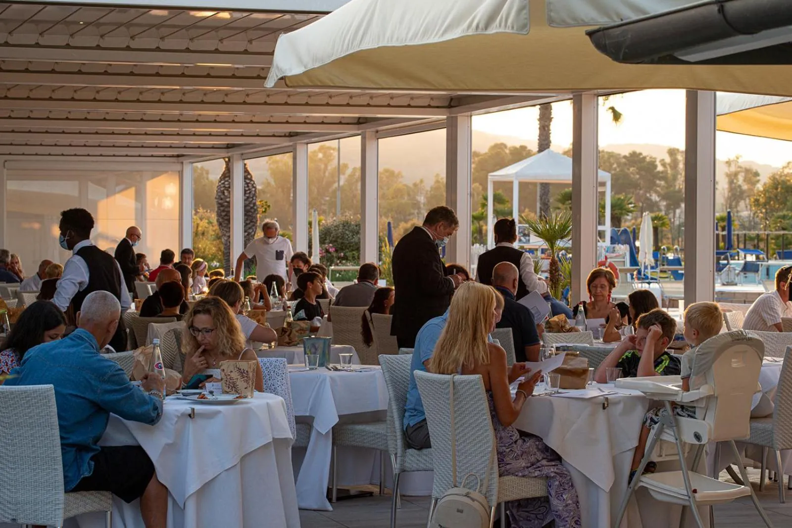 Restaurant/places to eat in Hotel Airone isola d'Elba