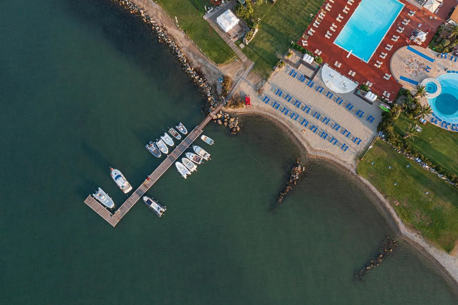 Bird's eye view in Hotel Airone isola d'Elba