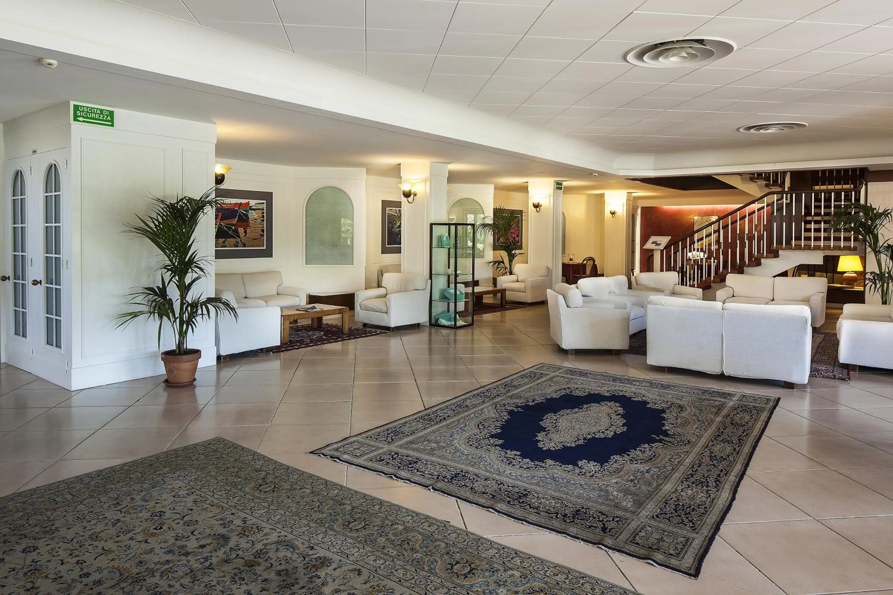 Lobby or reception in Hotel Airone isola d'Elba