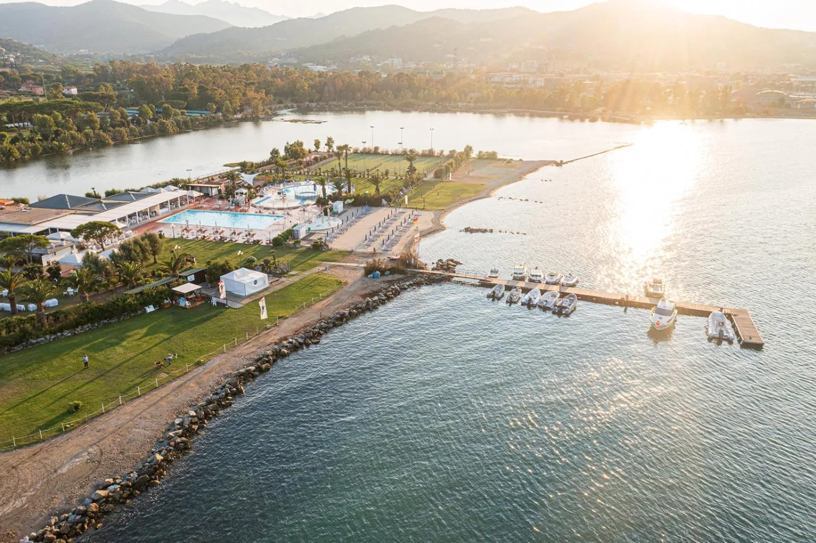 Bird's eye view in Hotel Airone isola d'Elba