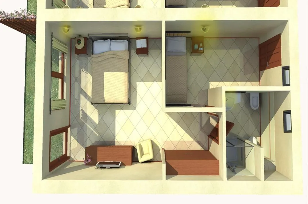 Photo of the whole room in Hotel Airone isola d'Elba