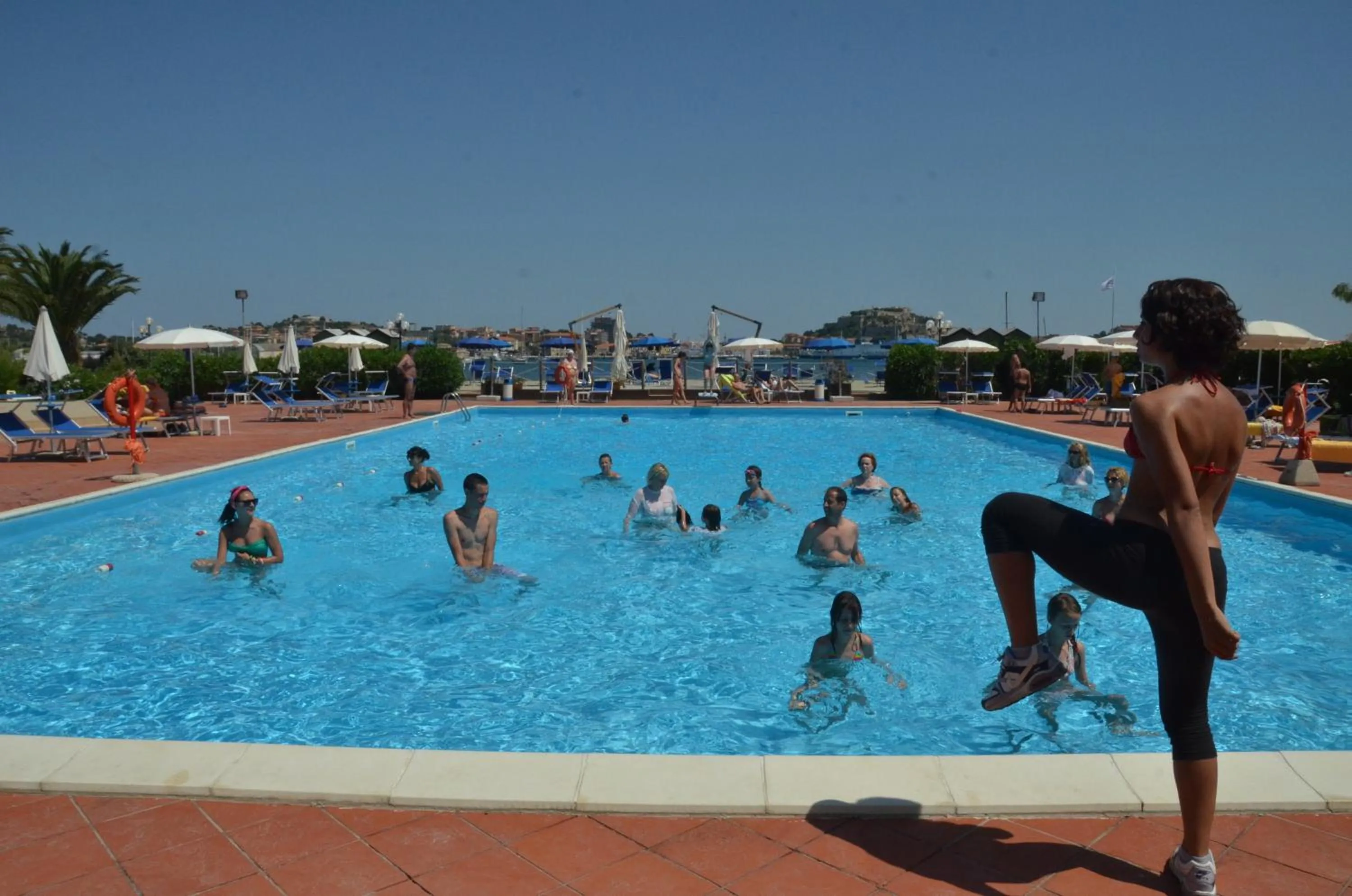 Swimming pool in Hotel Airone isola d'Elba