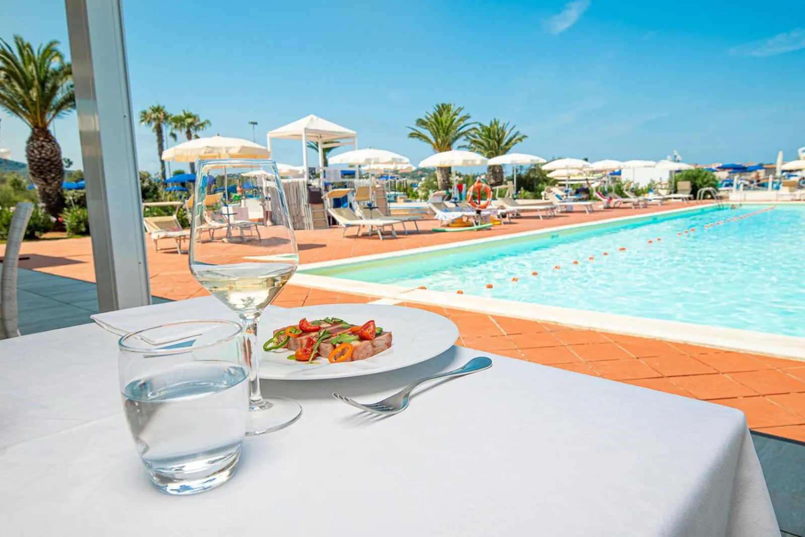 Restaurant/places to eat in Hotel Airone isola d'Elba