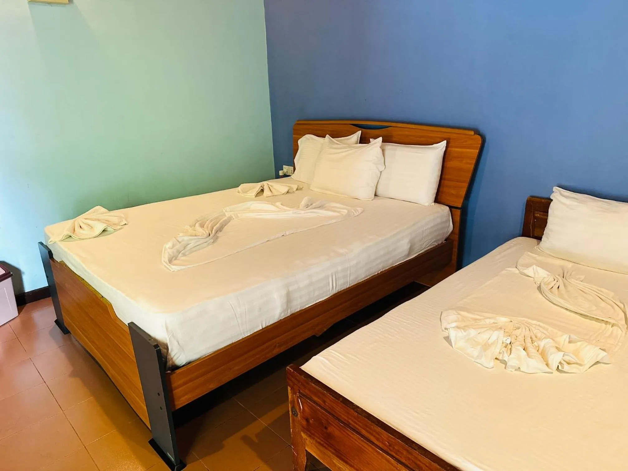 Bed in Gamodh Citadel Resort