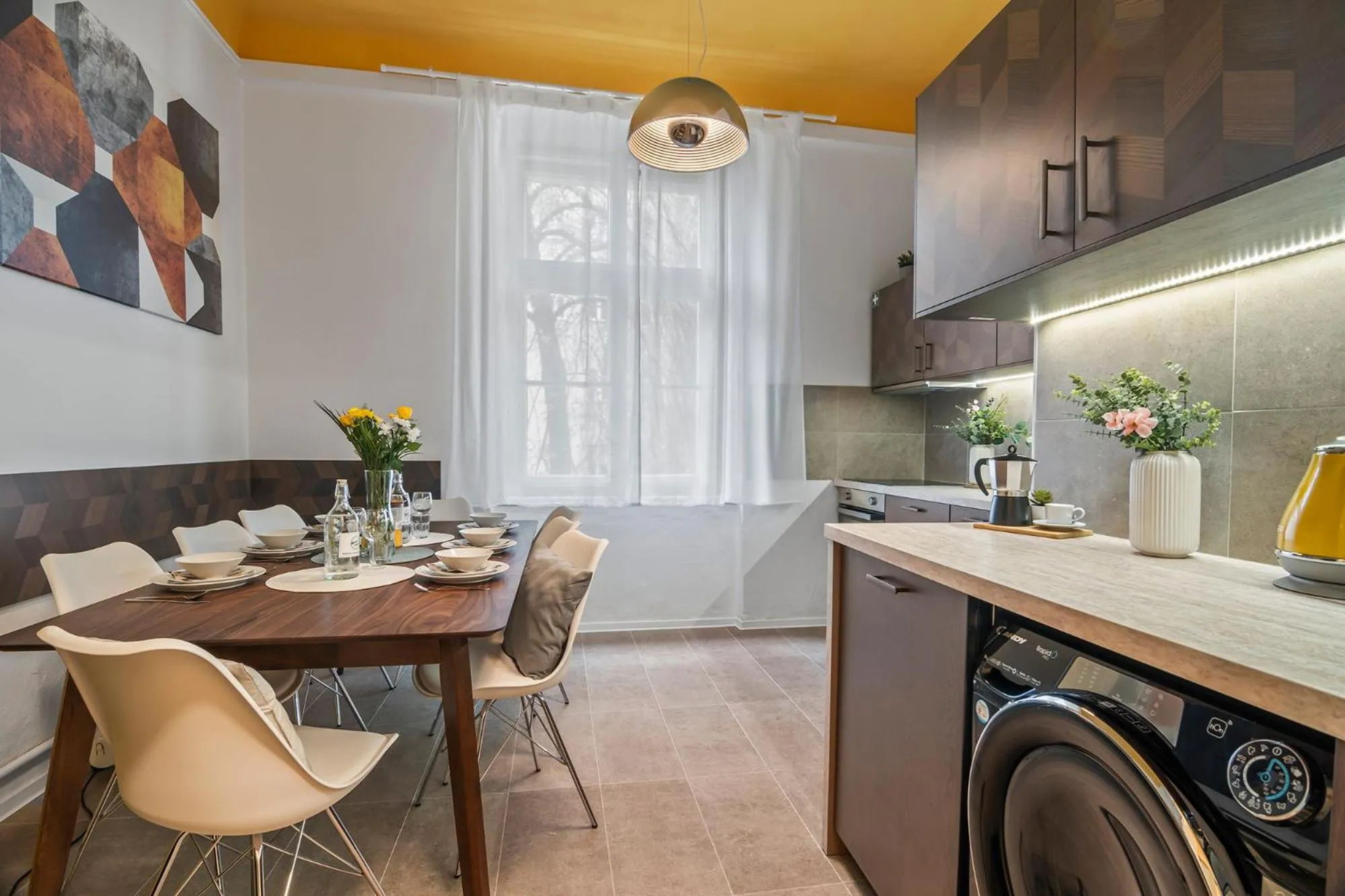 Kitchen or kitchenette in Florenc Apartments Prague 1 by Michal&Friends
