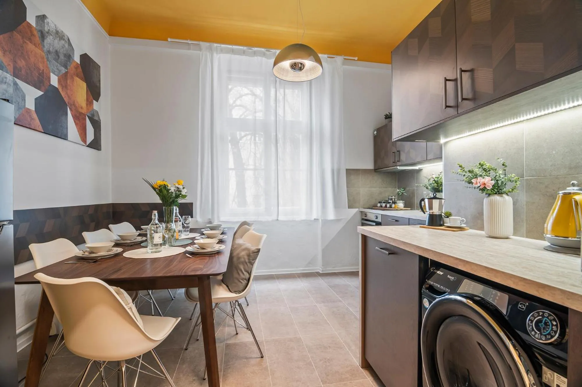 Kitchen or kitchenette in Florenc Apartments Prague 1 by Michal&Friends