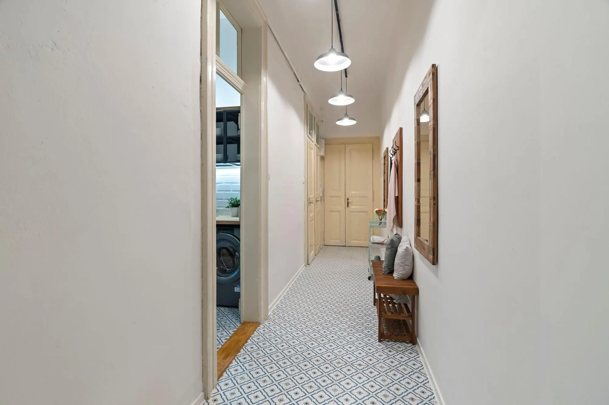 Photo of the whole room in Florenc Apartments Prague 1 by Michal&Friends