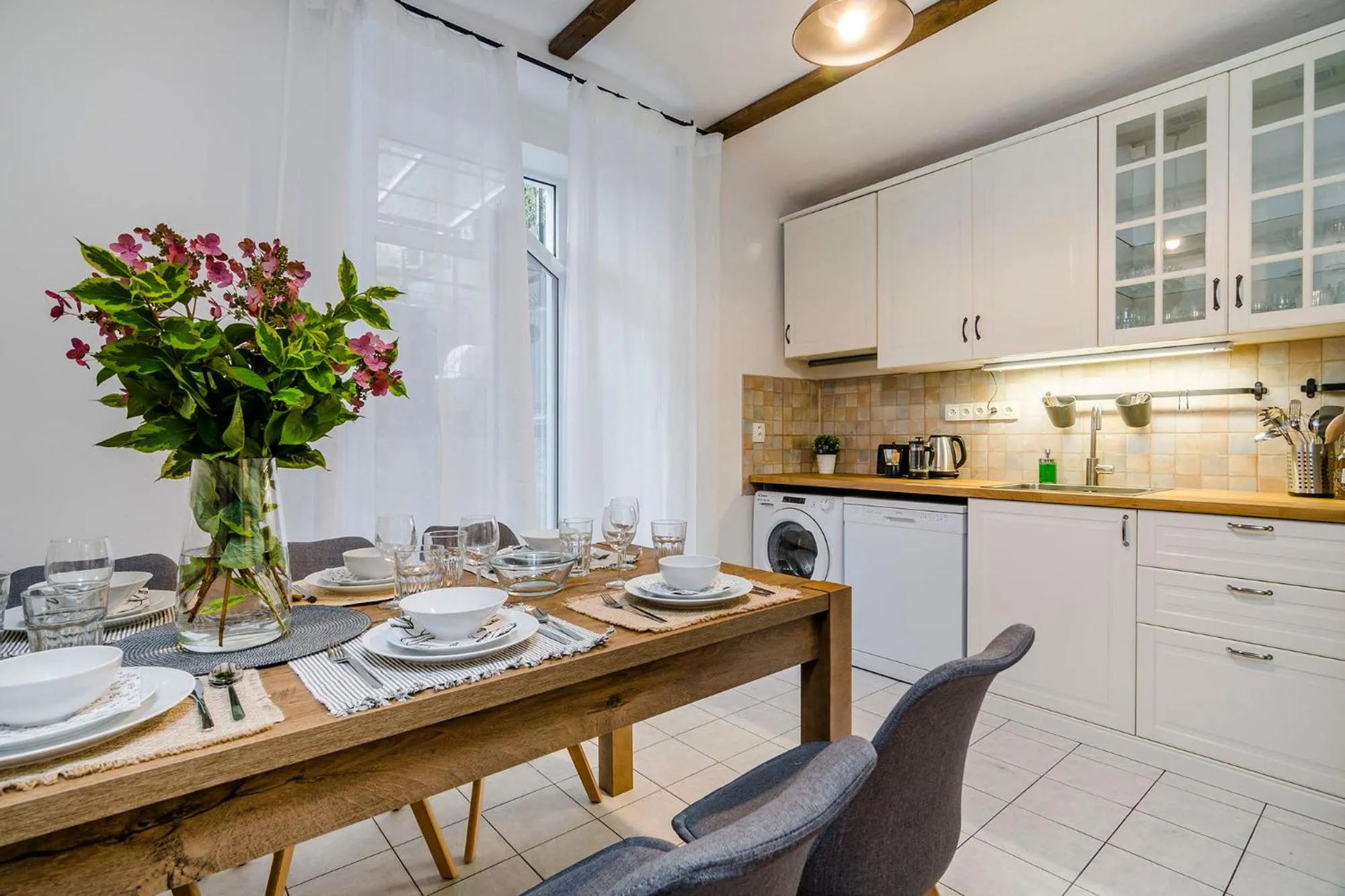 Kitchen or kitchenette in Florenc Apartments Prague 1 by Michal&Friends