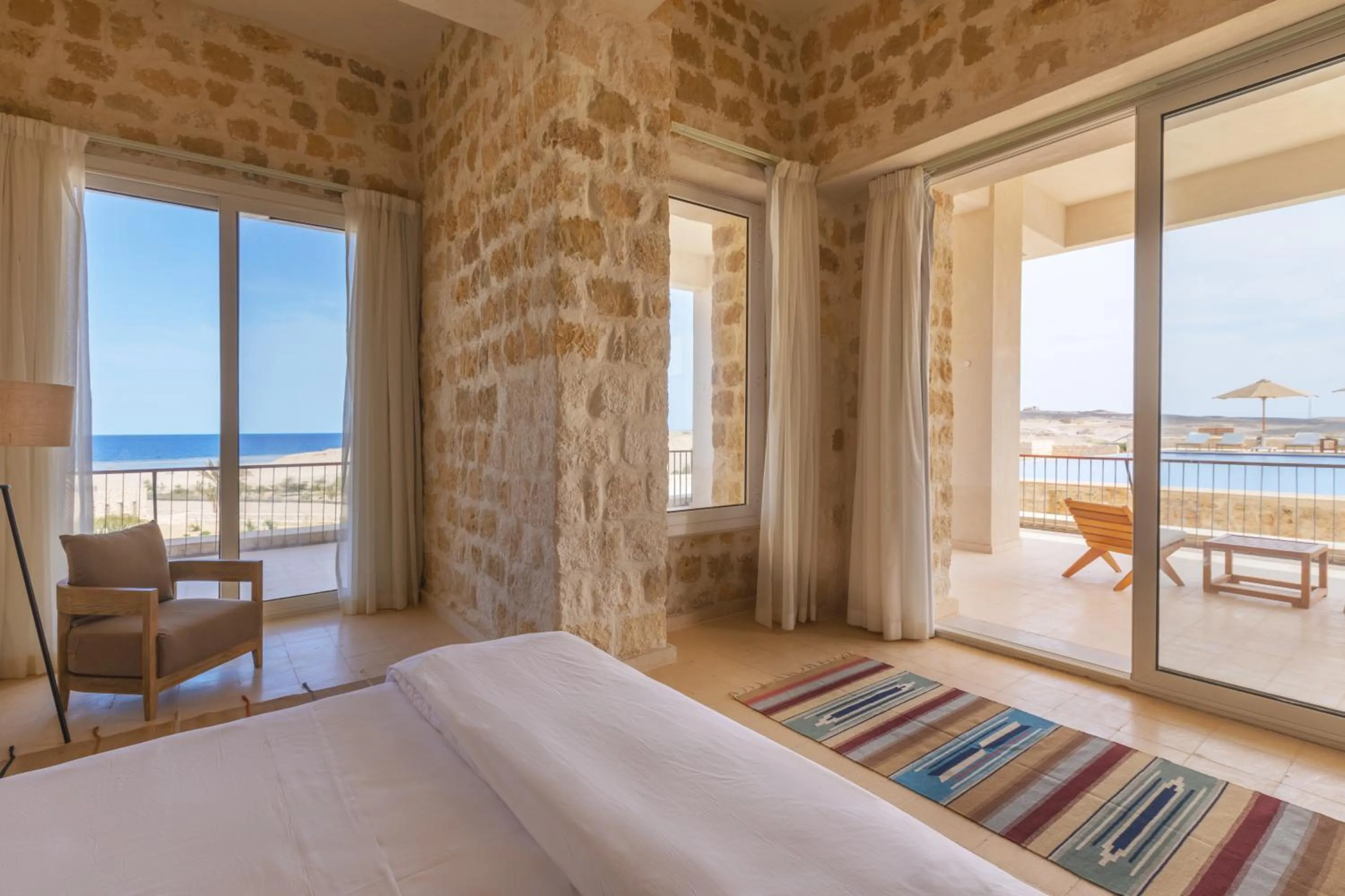 Photo of the whole room, Bed in Wadi Sabarah Lodge