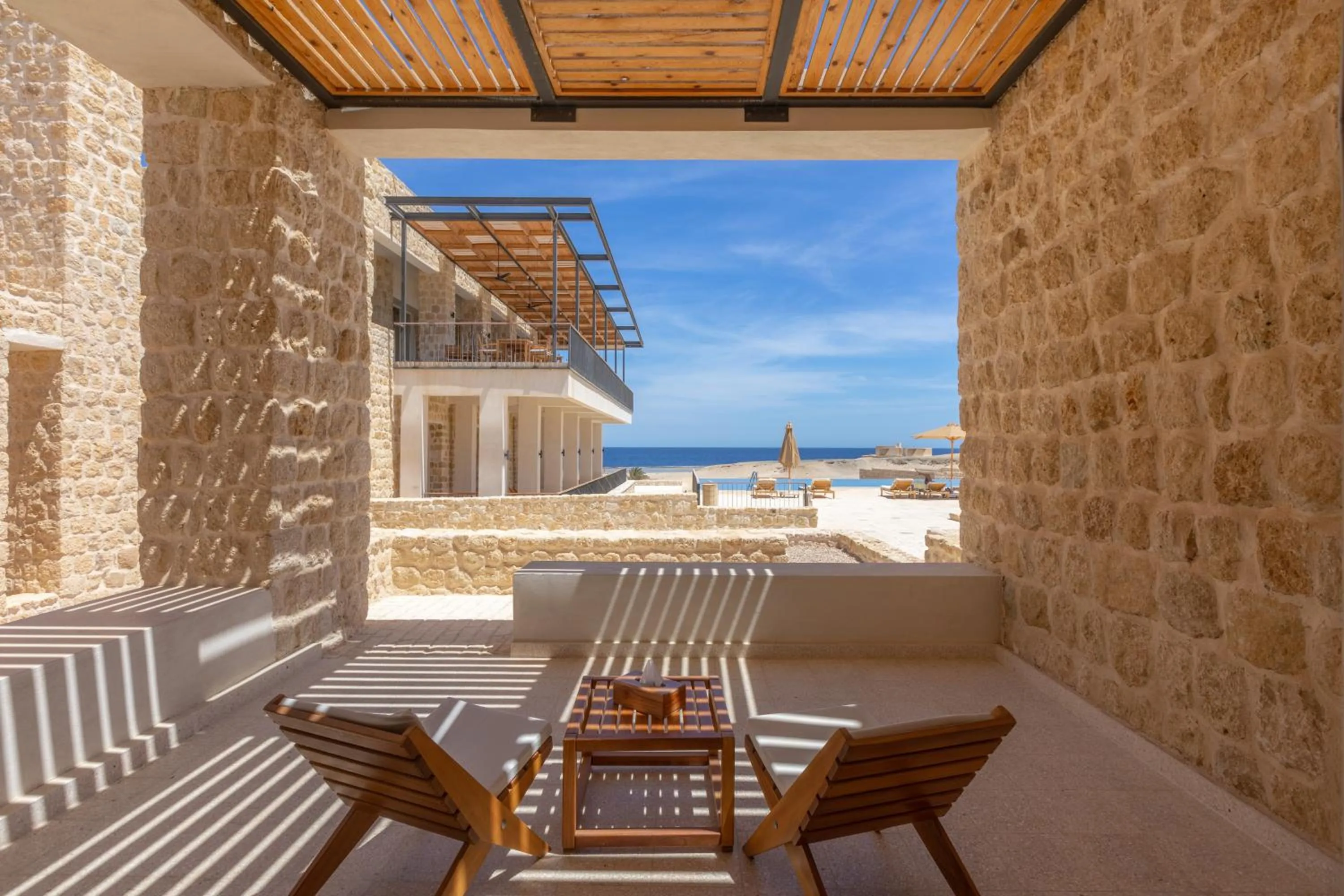 Balcony/Terrace in Wadi Sabarah Lodge