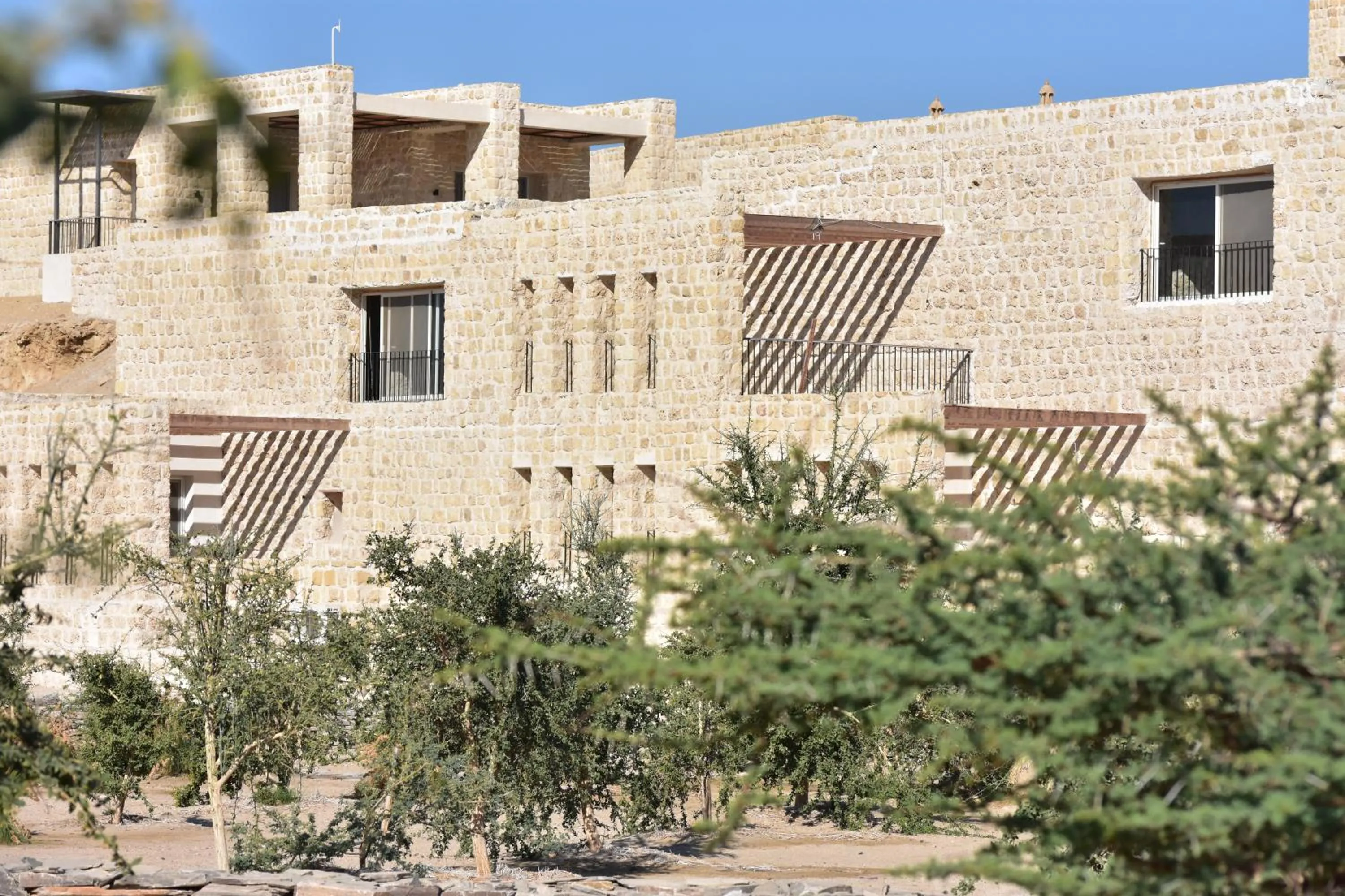 Garden in Wadi Sabarah Lodge