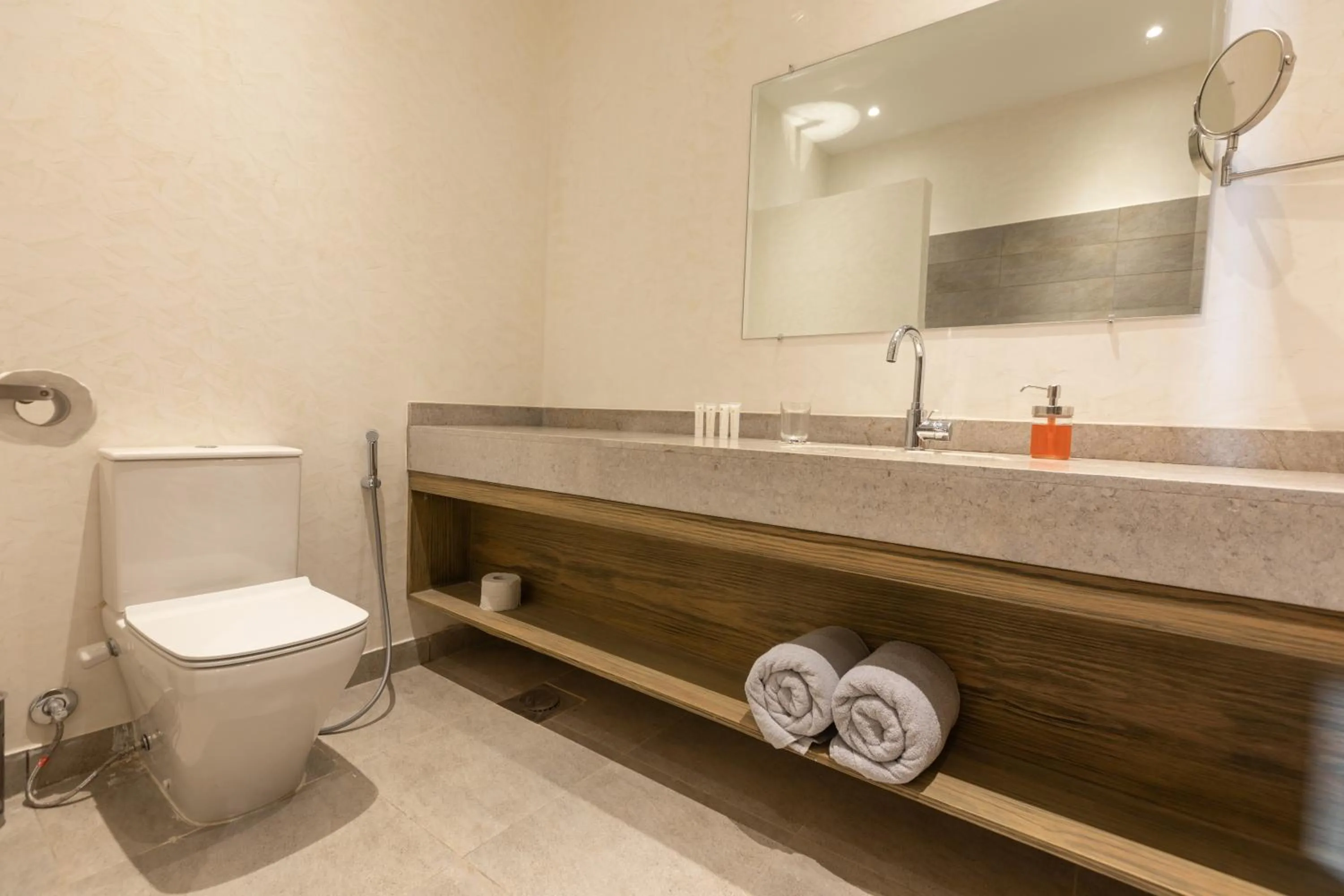 Bathroom in Wadi Sabarah Lodge