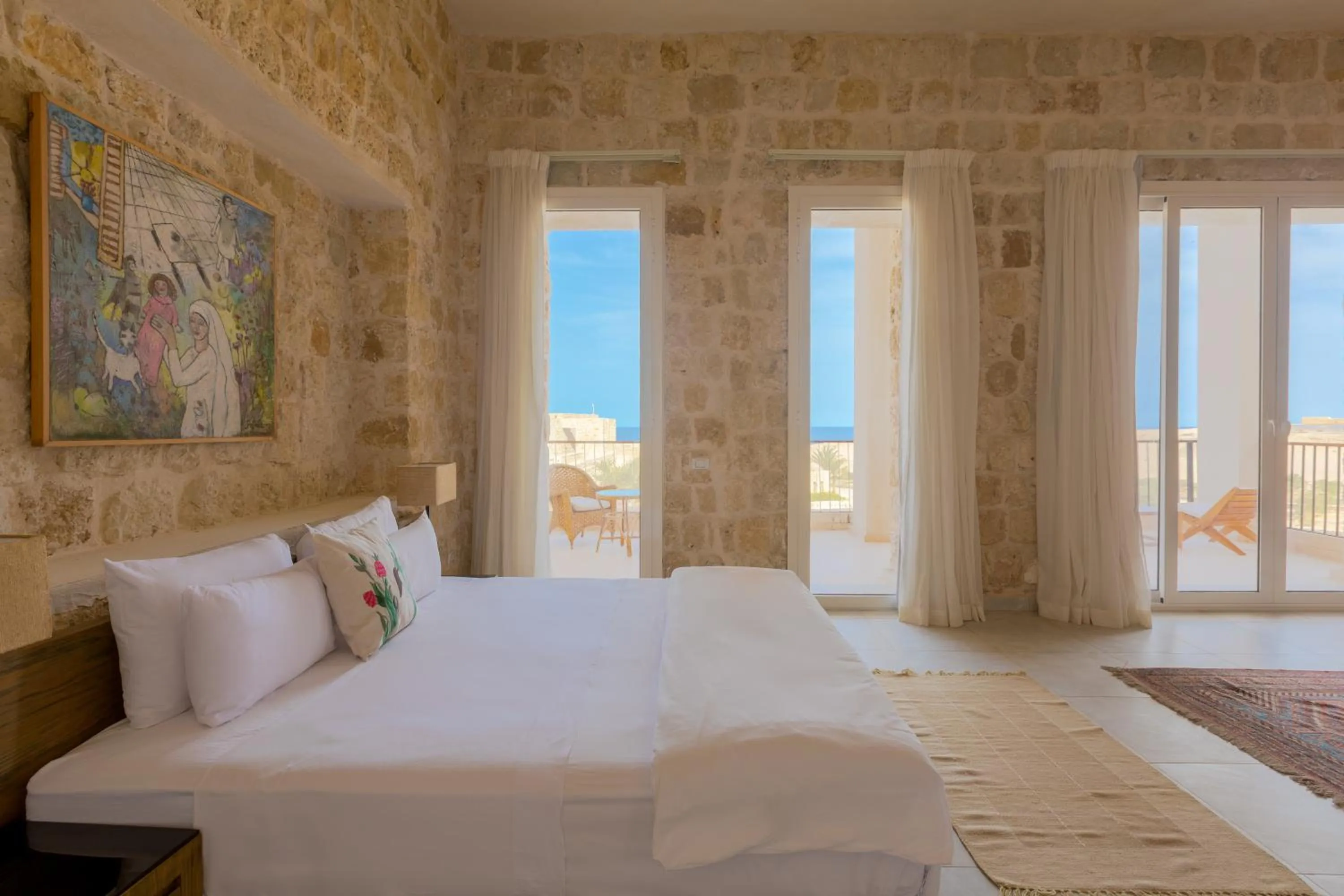 Photo of the whole room, Bed in Wadi Sabarah Lodge