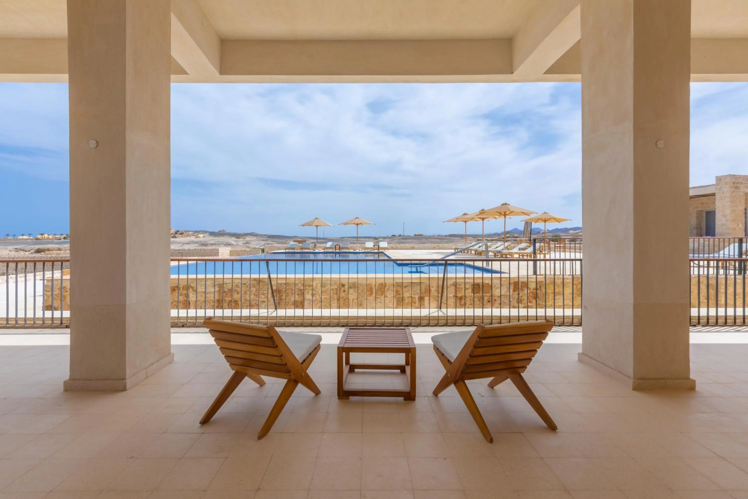 Balcony/Terrace in Wadi Sabarah Lodge
