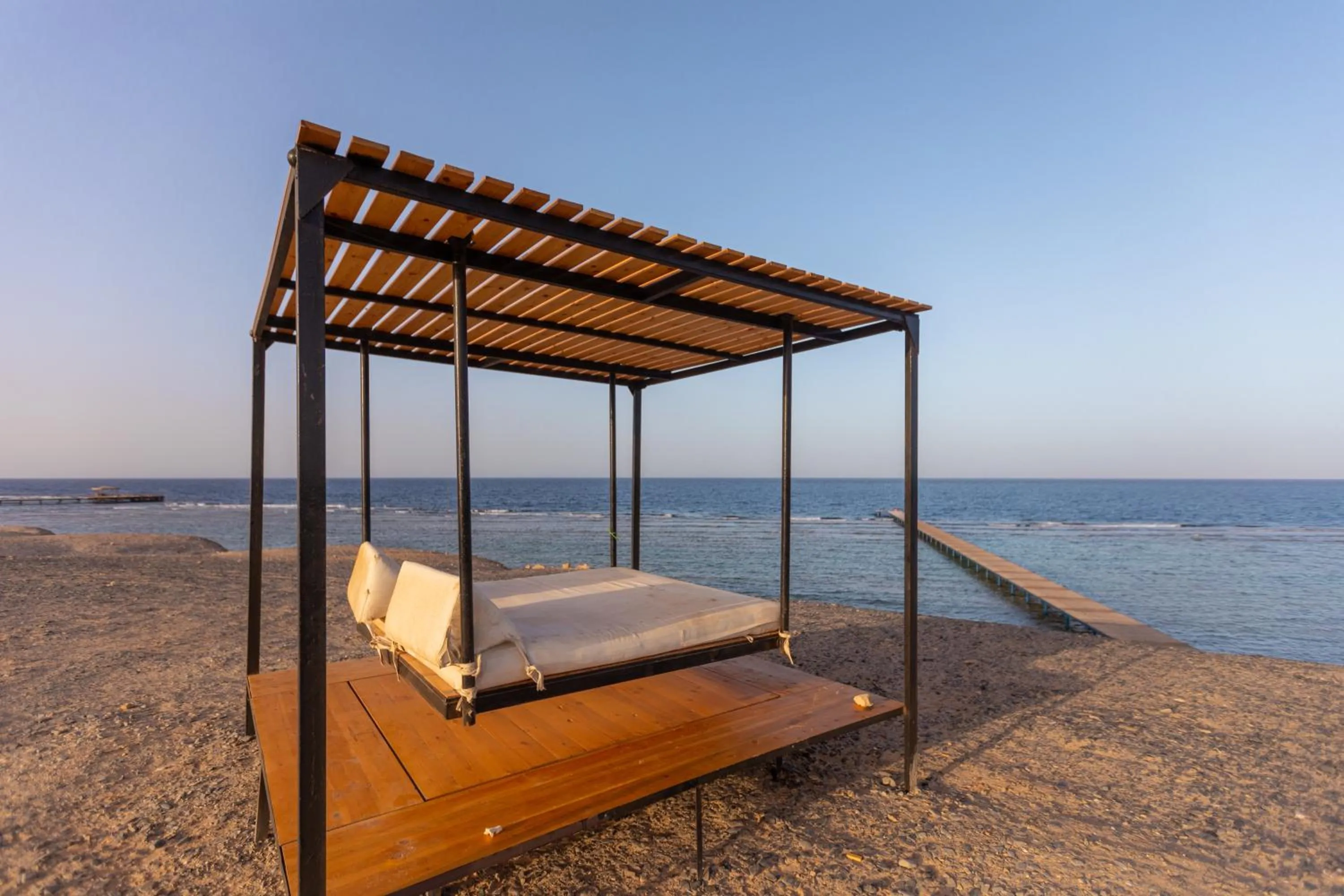 Natural landscape in Wadi Sabarah Lodge