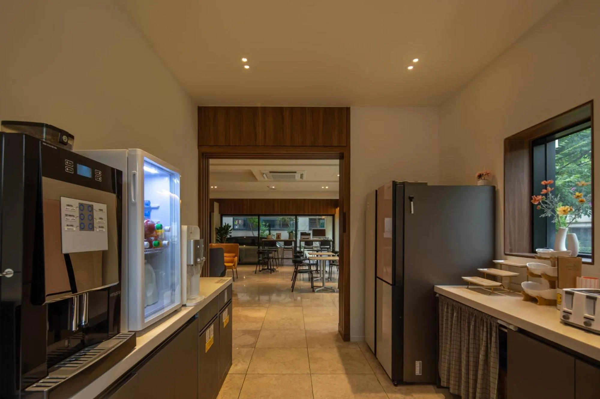 Communal kitchen in Hotel Yaja Mokpo Peace Square