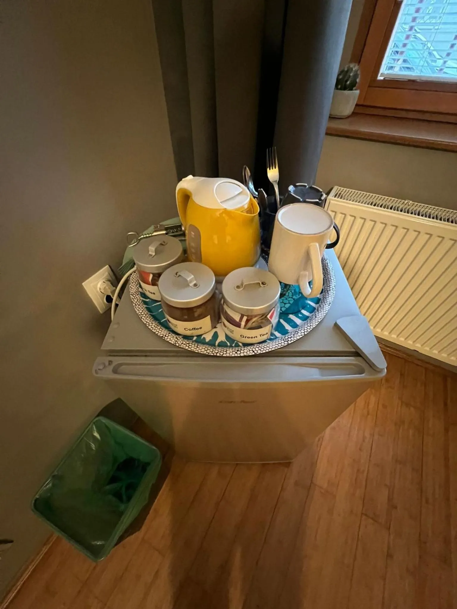 Coffee/tea facilities in Central Studios