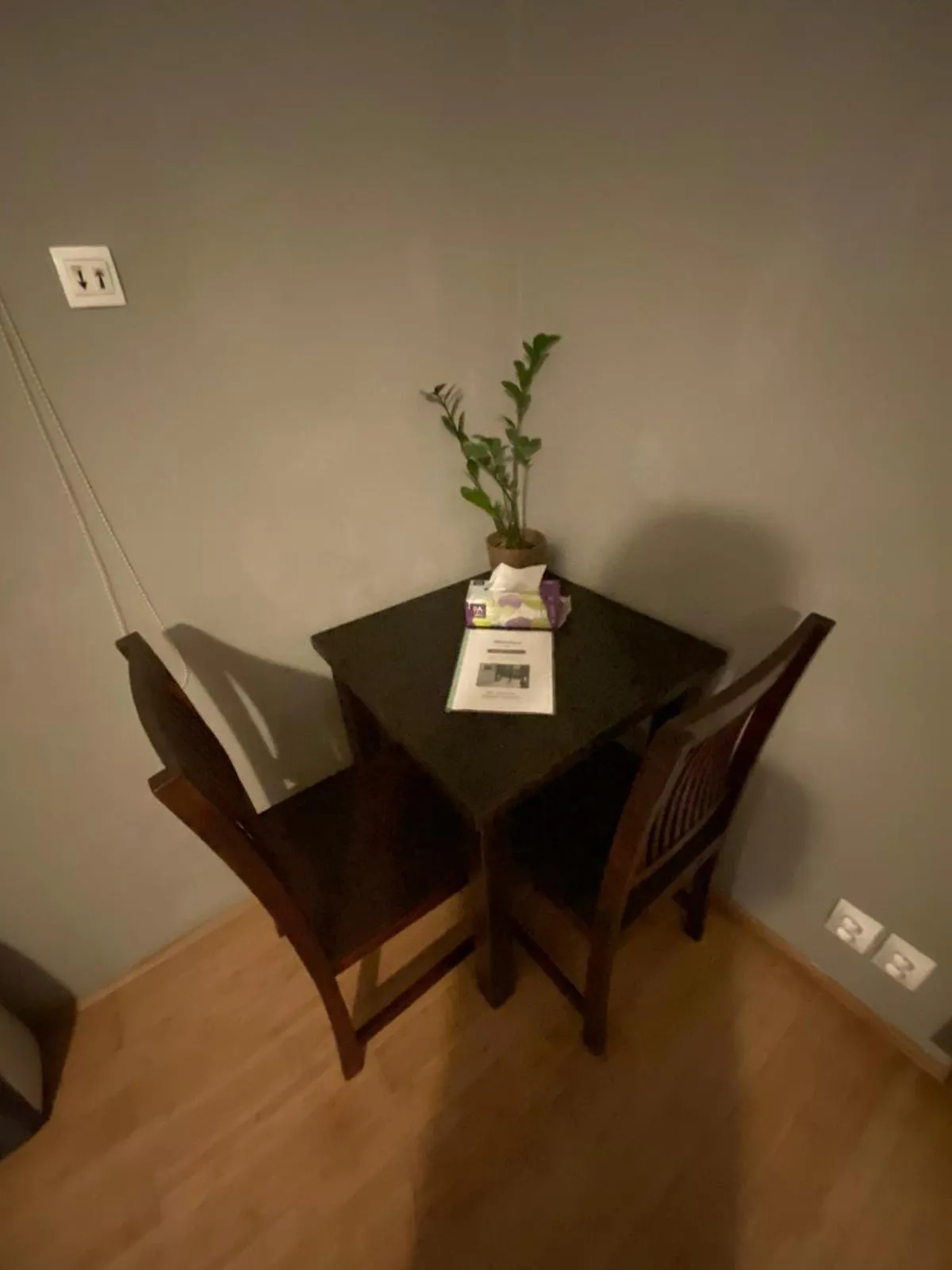 Dining area in Central Studios