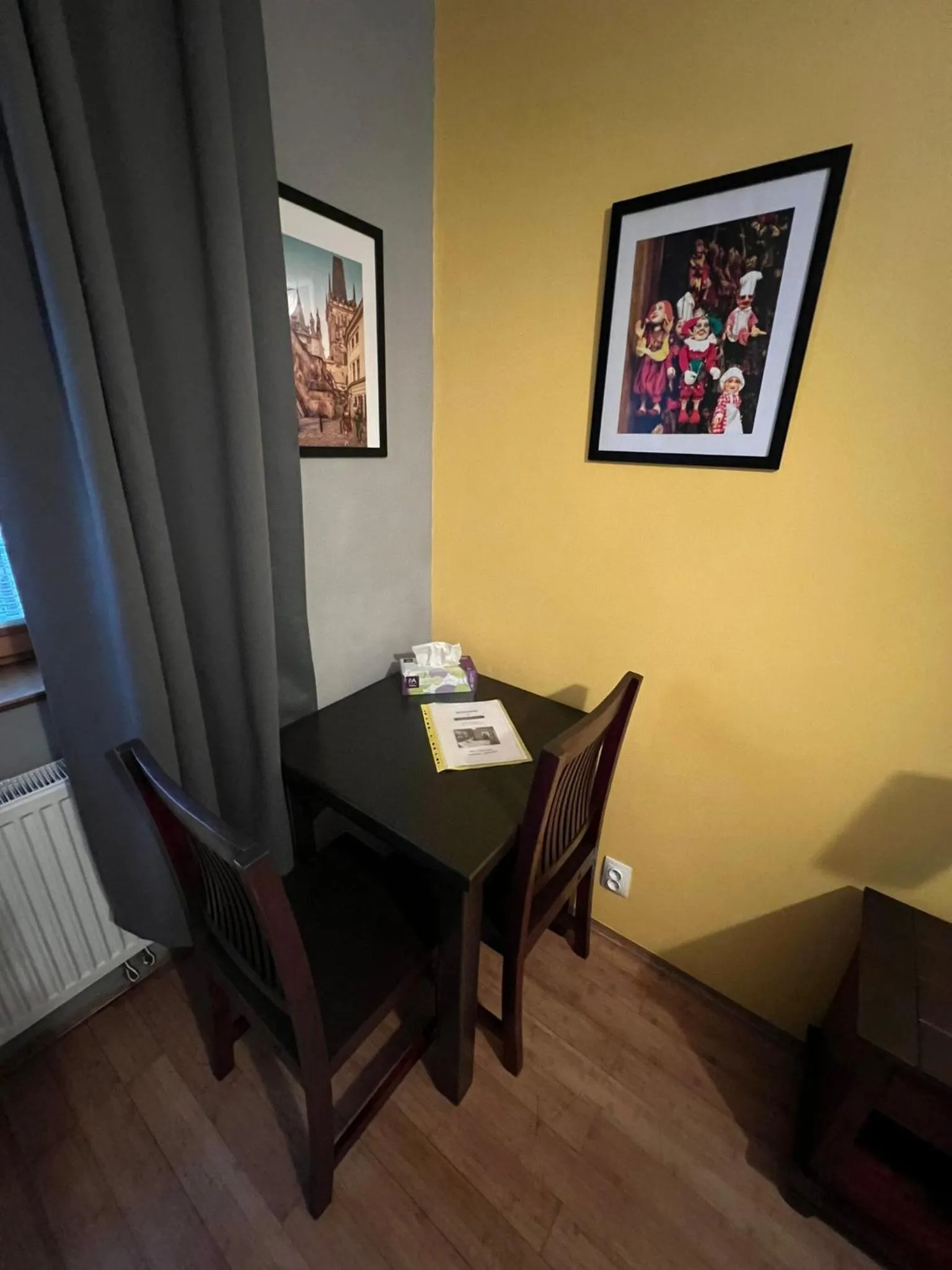 Dining area in Central Studios