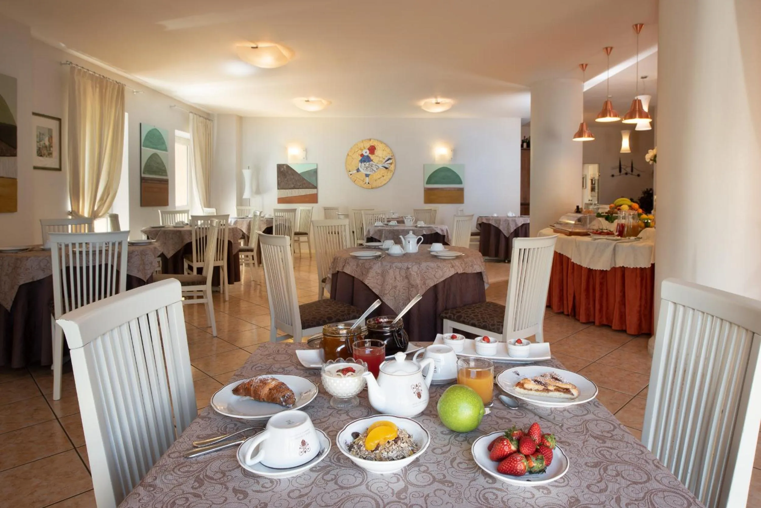 Restaurant/places to eat in Hotel Corsignano