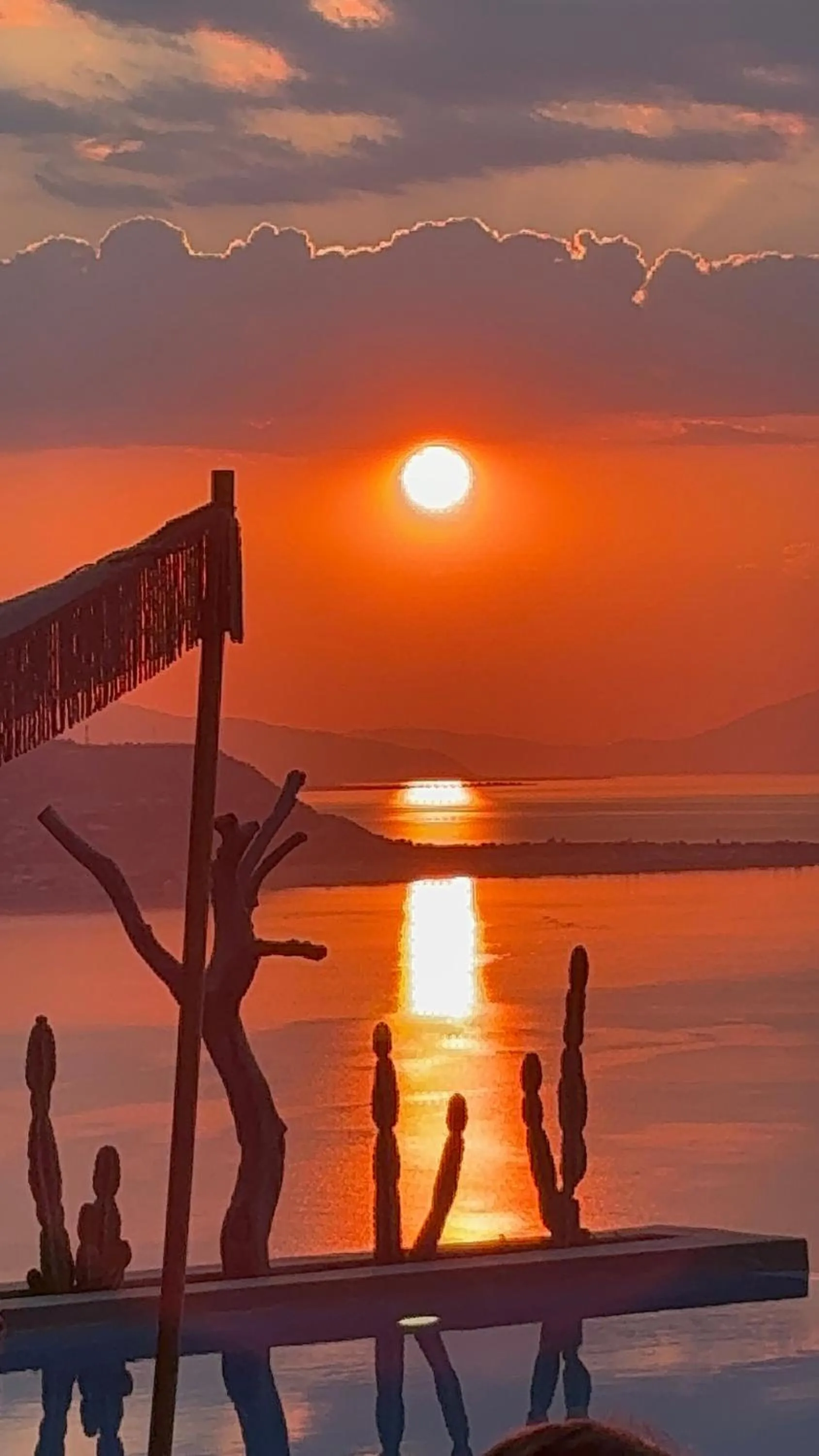 Sunset in ​Le Grand Bleu Resort